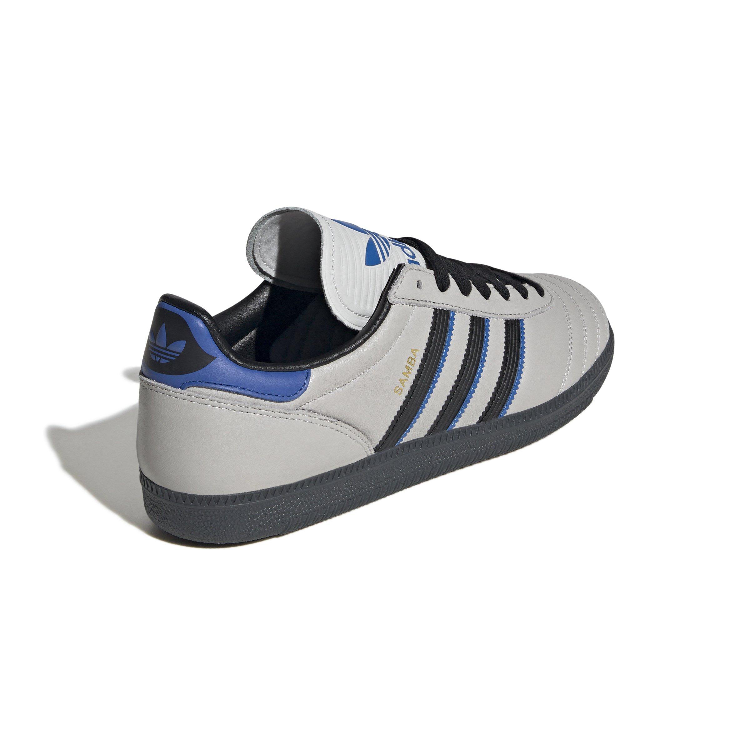 adidas Originals Samba Jp "Grey One/Core Black/Carbon" Unisex Shoe - GREY/BLACK/CARBON Thumbnail View 4