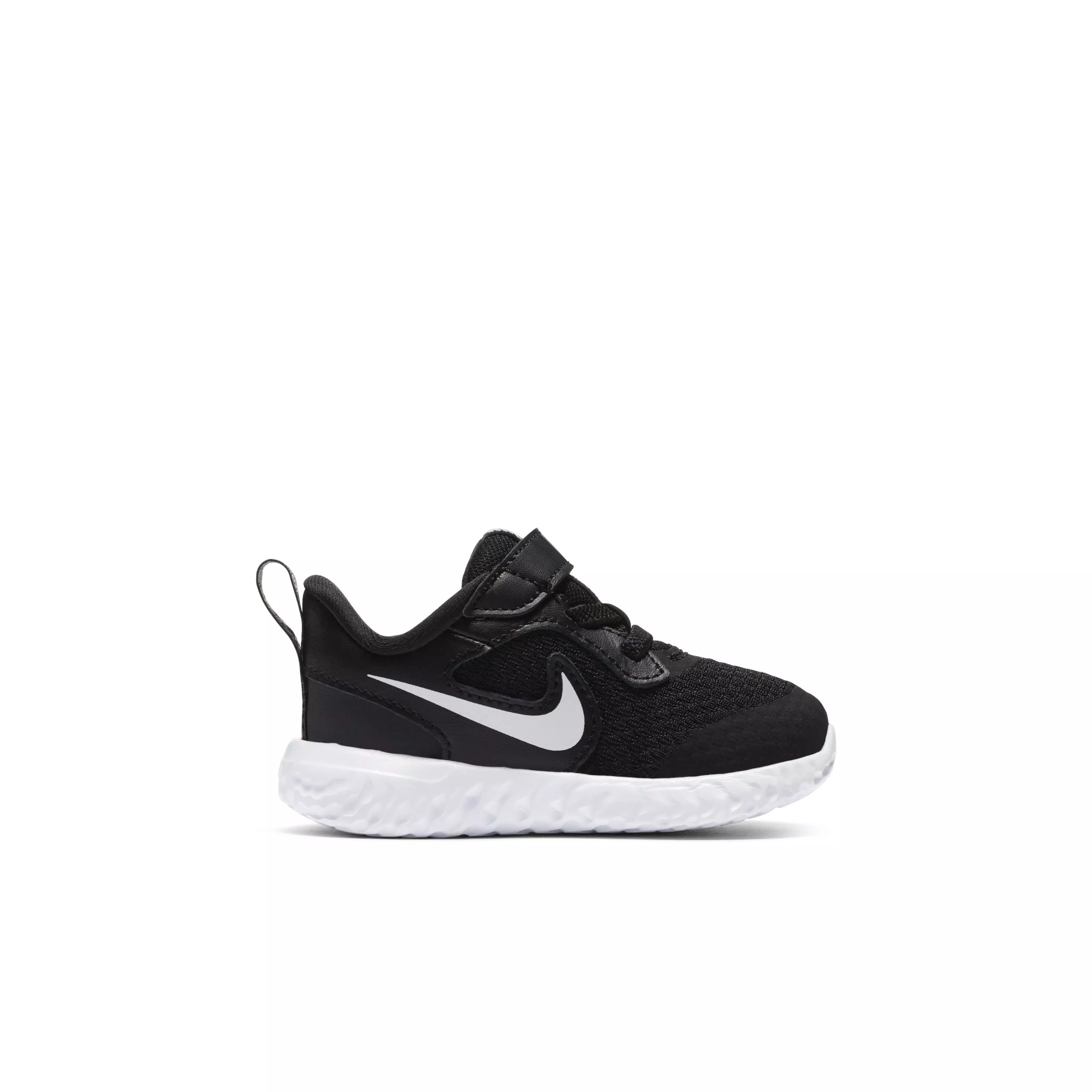 Nike Revolution 5 "Black/White" Toddler Boys' Shoe - BLACK