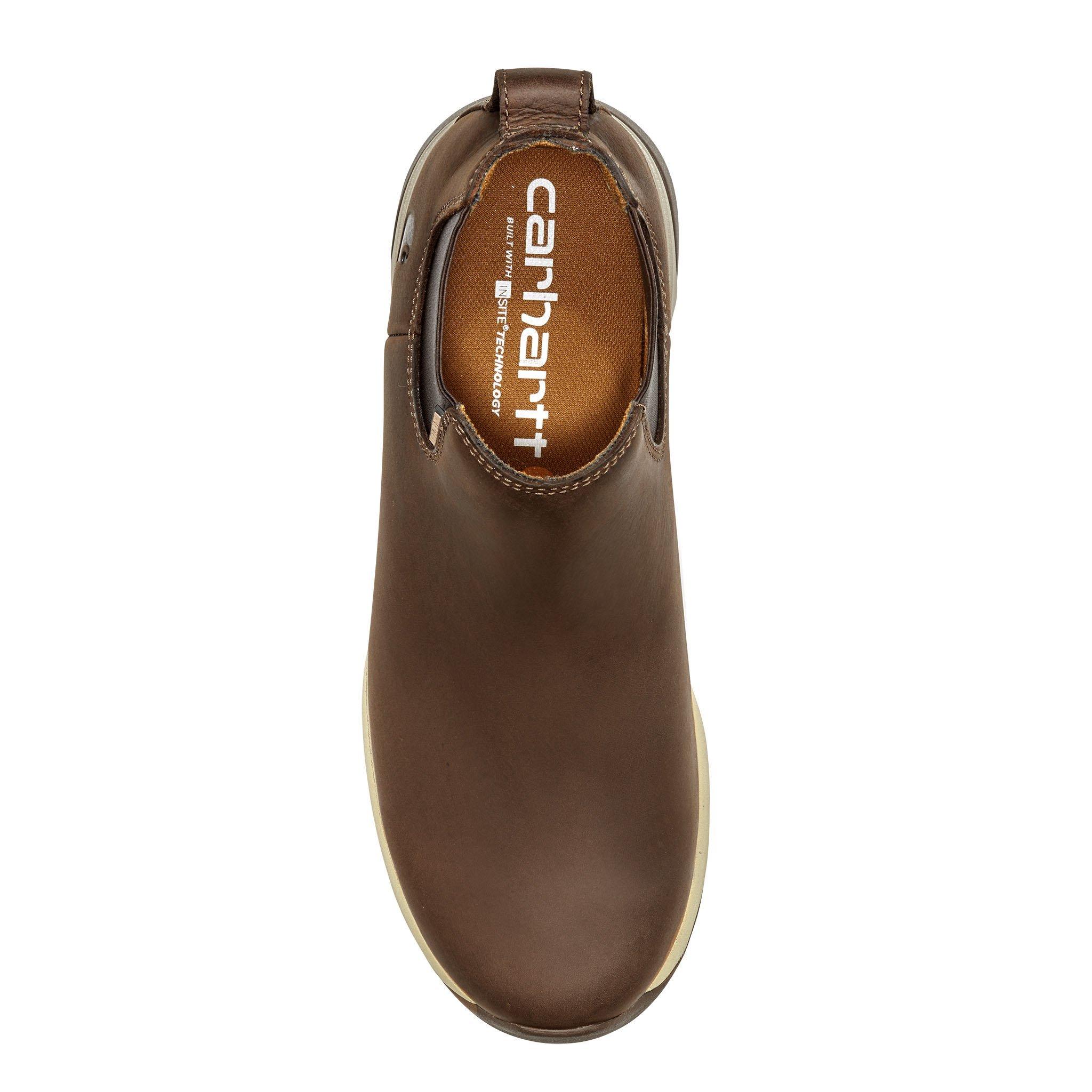 Carhartt Force Water Resistance Romeo "Brown Oil Tanned" Men's Wide Boot - BROWN Thumbnail View 5