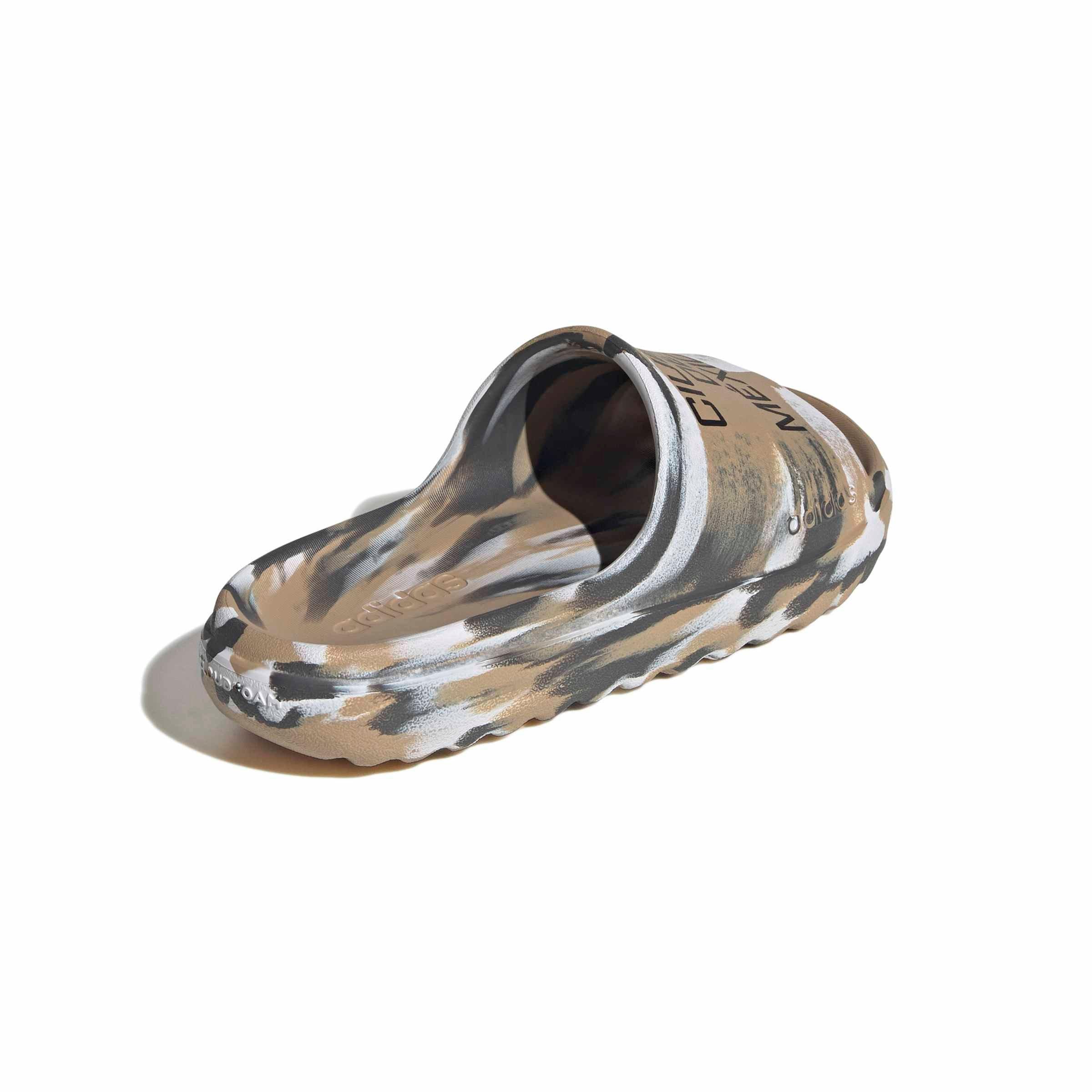 adidas Adilette Lumia "Warm Sandstone/Grey Six/Ftwr White" Men's Slide - SANDSTONE/GREY/WHITE Thumbnail View 4