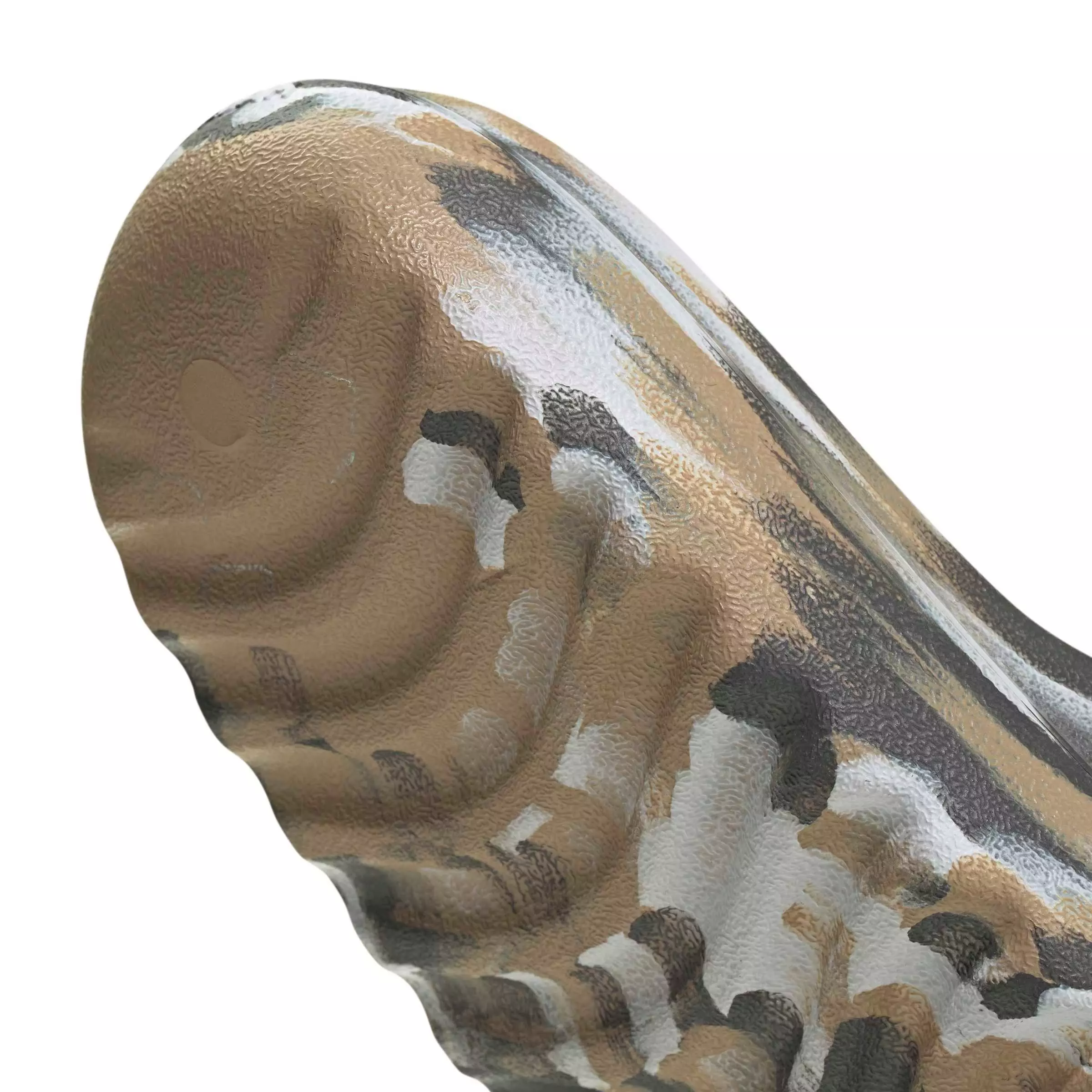 adidas Adilette Lumia "Warm Sandstone/Grey Six/Ftwr White" Men's Slide - SANDSTONE/GREY/WHITE