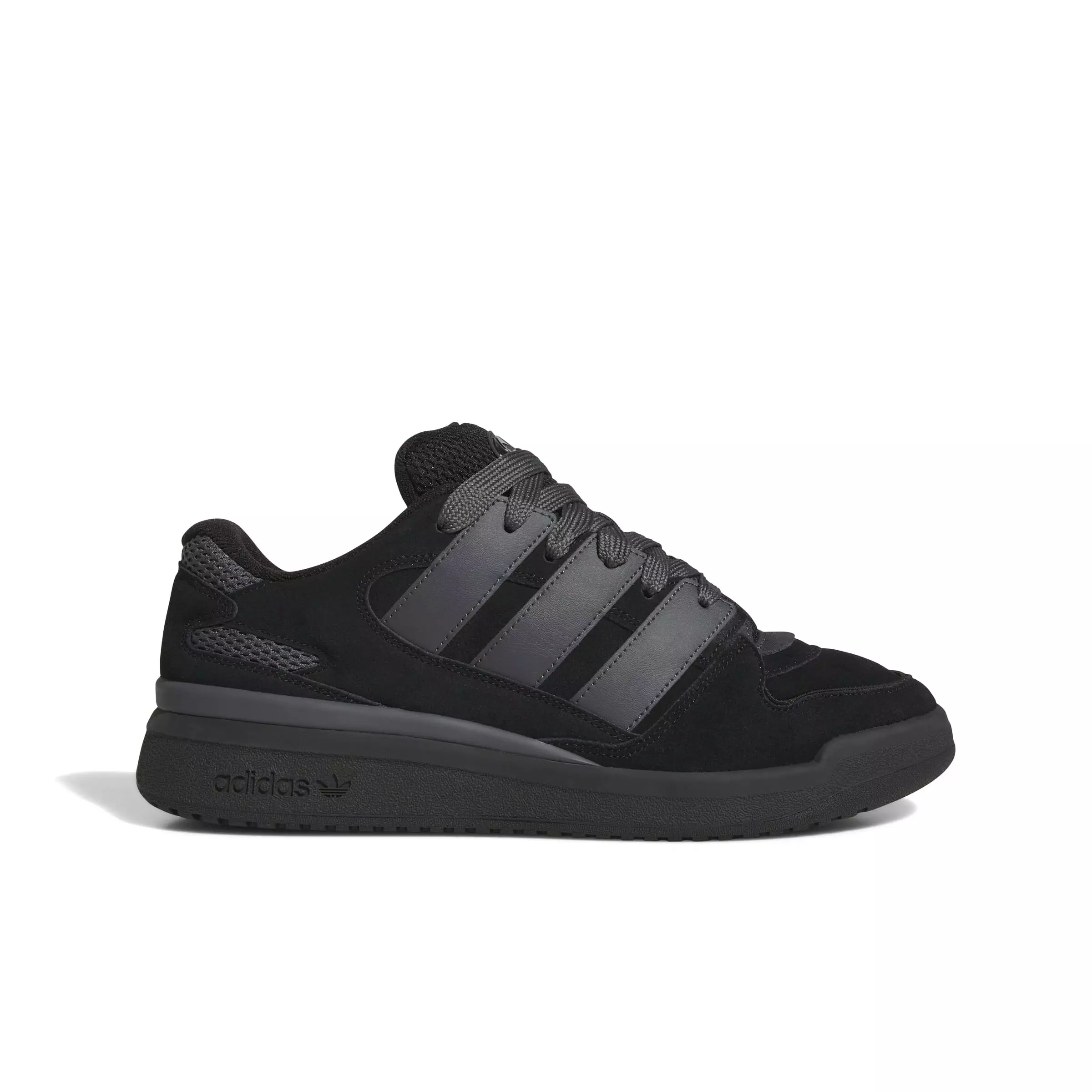 adidas Forum2000 "Core Black/Grey Six/Core Black" Unisex Shoe - BLACK/GREY/BLACK