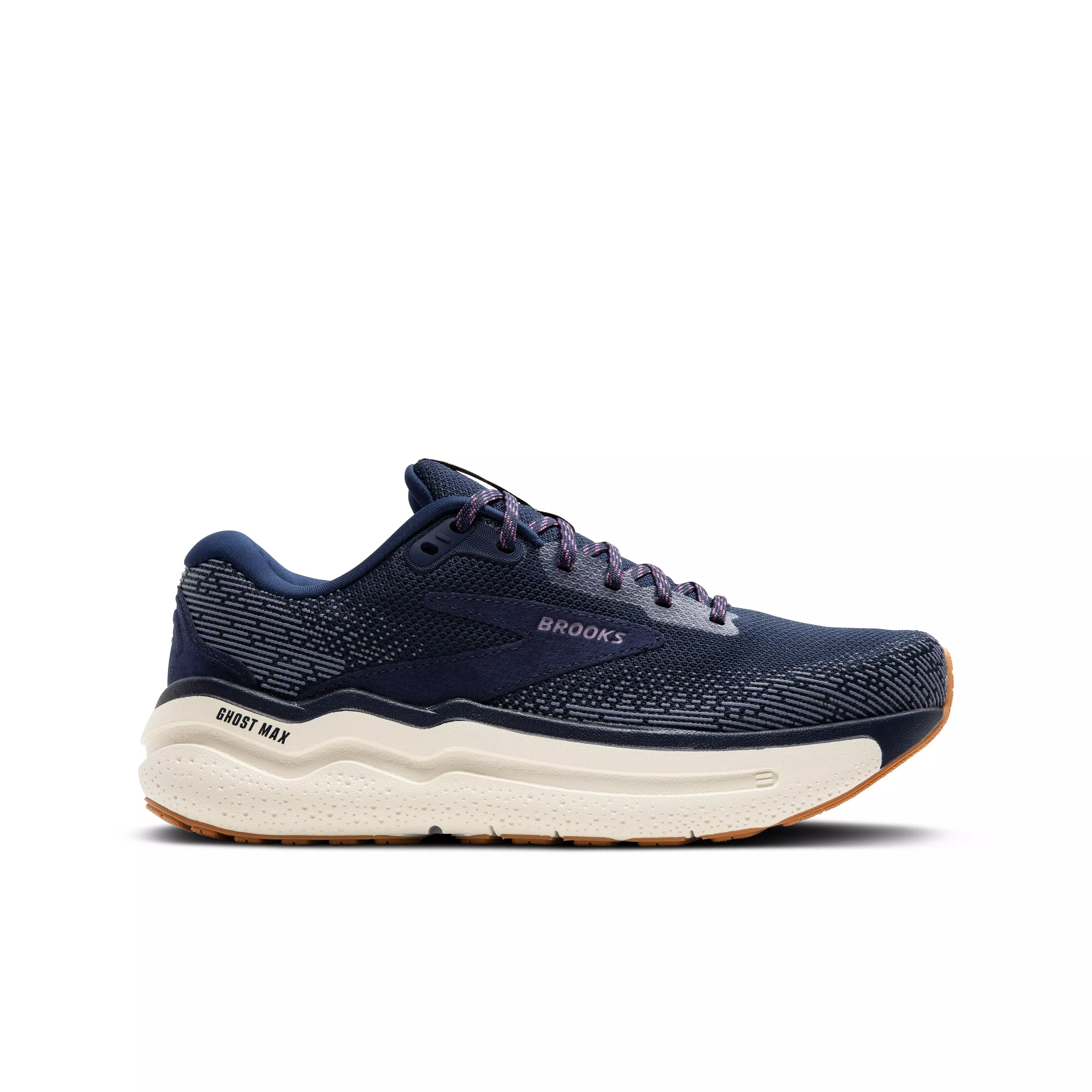 Brooks Ghost Max 2 "Peacoat/Orchid/Coconut Milk" Women's Running Shoe - PEACOAT/ORCHID/MILK