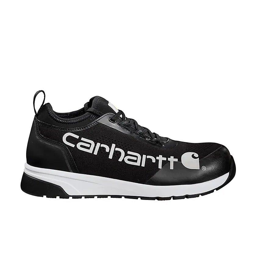 Carhartt Force "Black/White" Men's Wide Work Shoe - BLACK/WHITE Thumbnail View 1