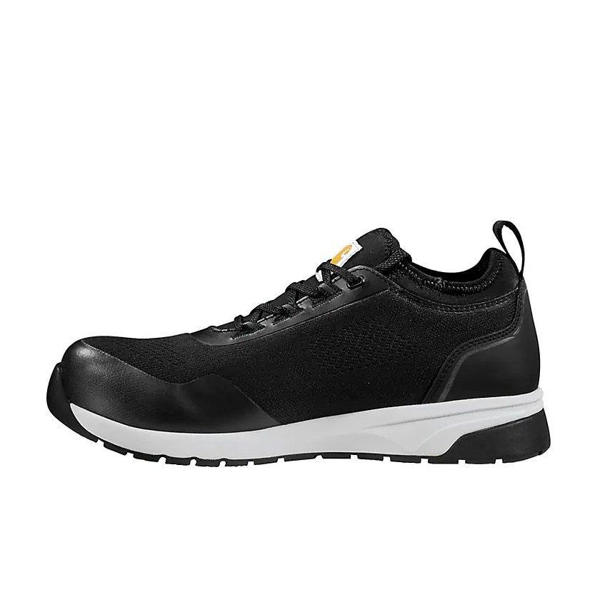 Carhartt Force "Black/White" Men's Wide Work Shoe - BLACK/WHITE Thumbnail View 2