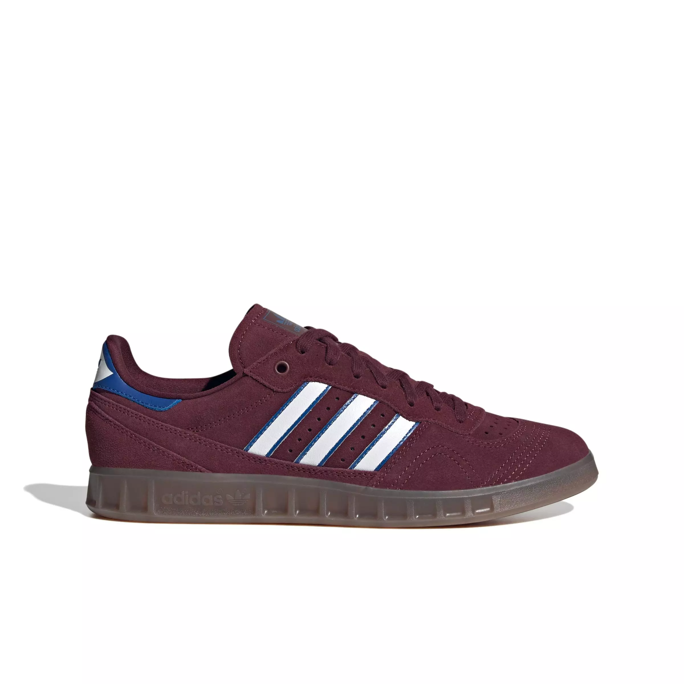 adidas Originals Handball Top "Maroon/Ftwr White/Blue" Unisex Shoe - MAROON/WHITE/BLUE