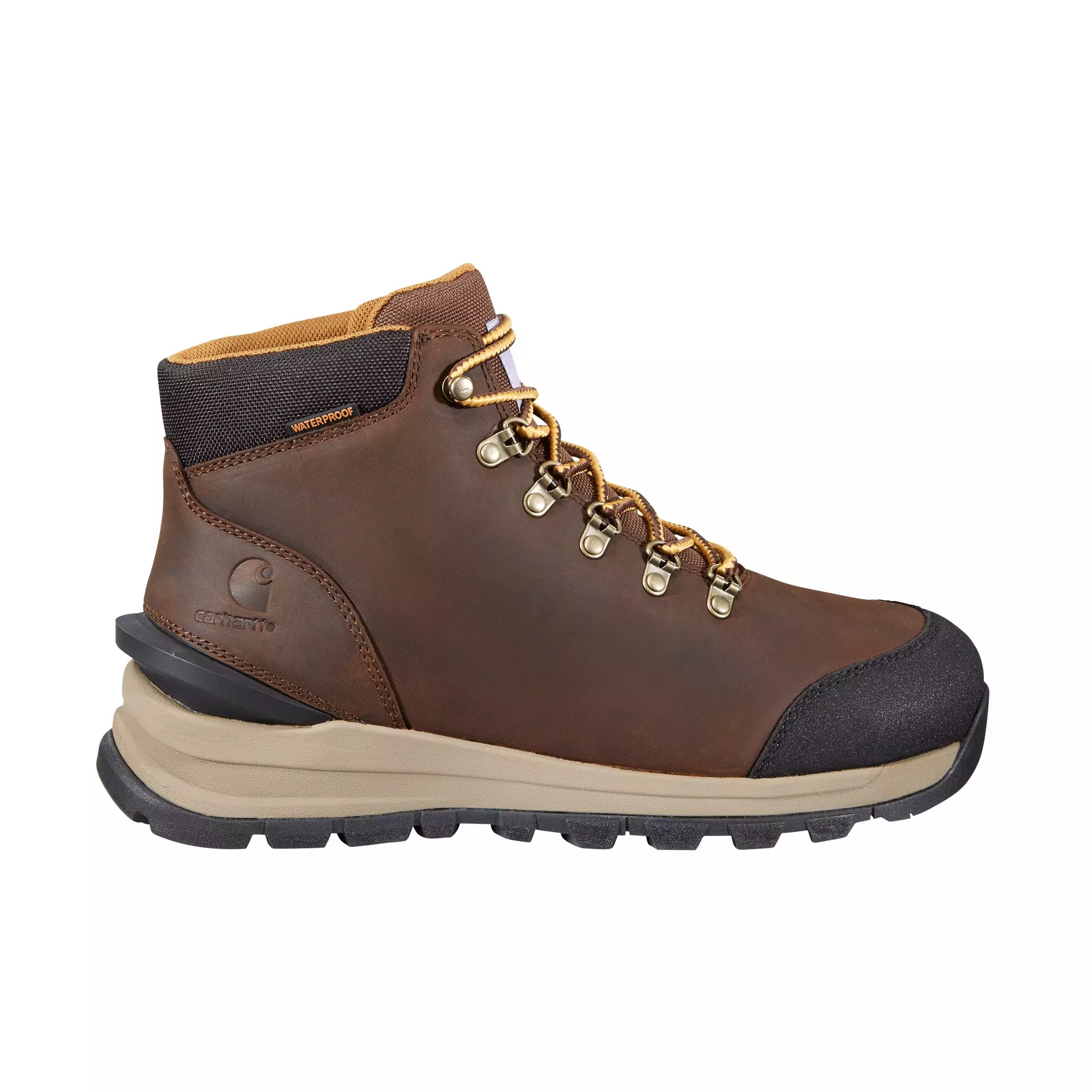 Carhartt Gilmore Waterproof "Dark Brown" Men's Wide Hiker Boot - DK BROWN