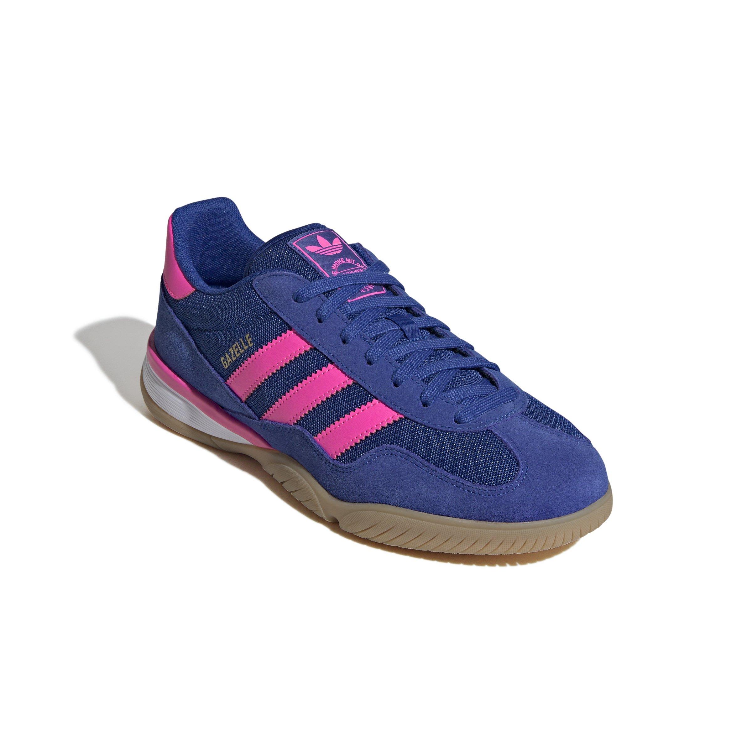adidas Originals Gazelle Sala "Team Royal Blue/Lucid Pink/Ftwr White" Unisex Shoe - ROYAL/PINK/WHITE Thumbnail View 3