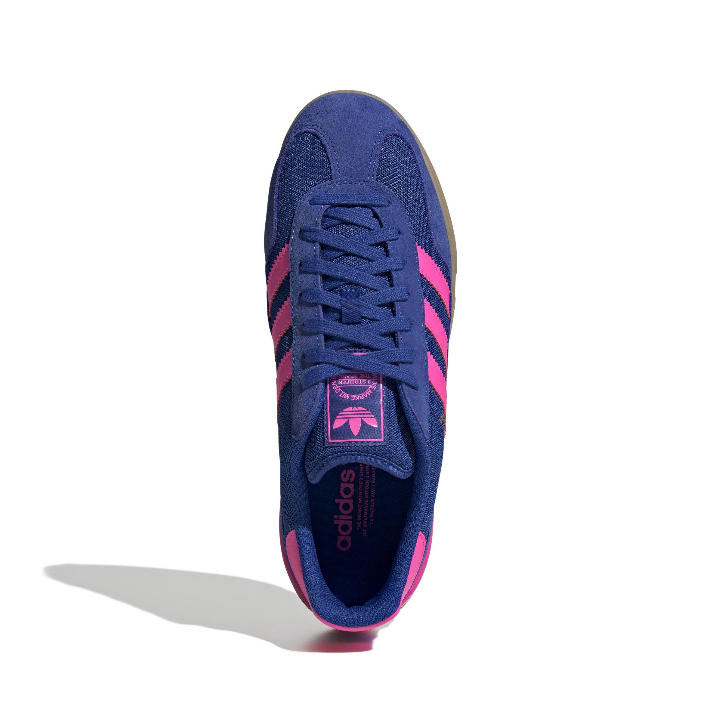 adidas Originals Gazelle Sala "Team Royal Blue/Lucid Pink/Ftwr White" Unisex Shoe - ROYAL/PINK/WHITE Thumbnail View 5