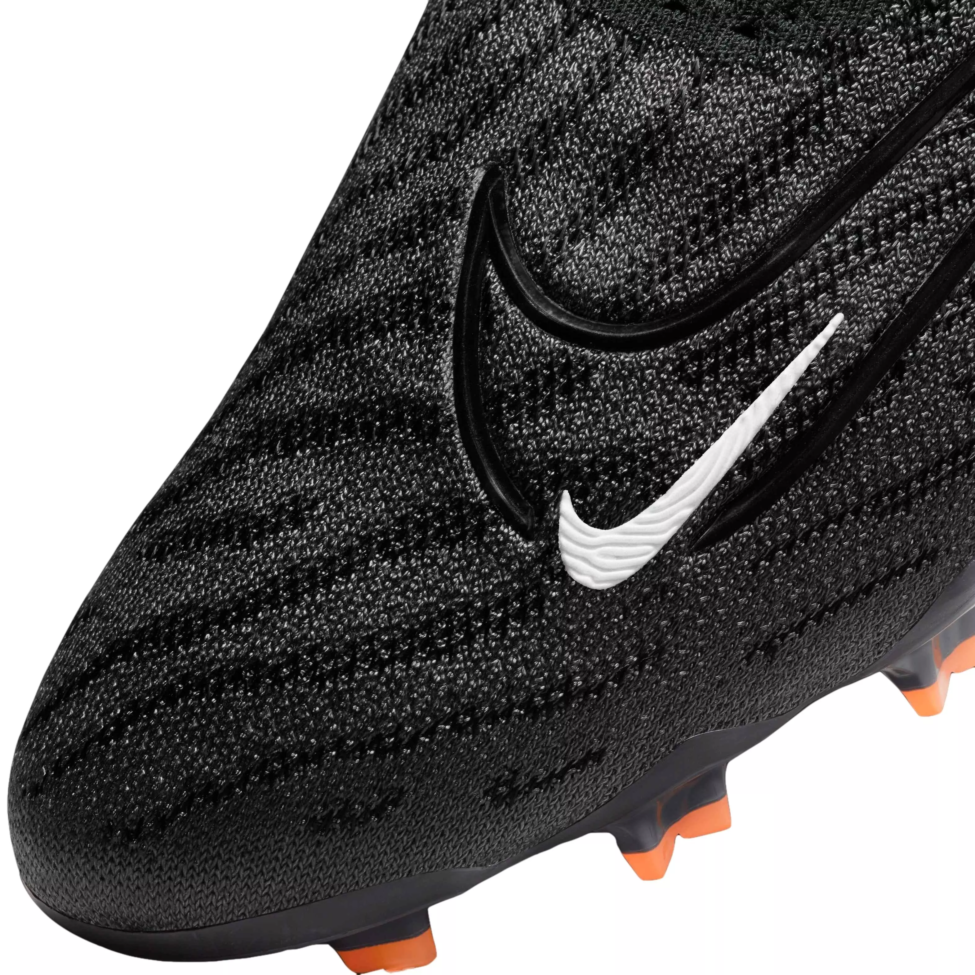 Nike Gripknit Phantom GX Elite Dynamic Fit FG "Black/Summit White/Smoke Grey" Men's Soccer Cleat - BLACK/WHITE/DK GREY