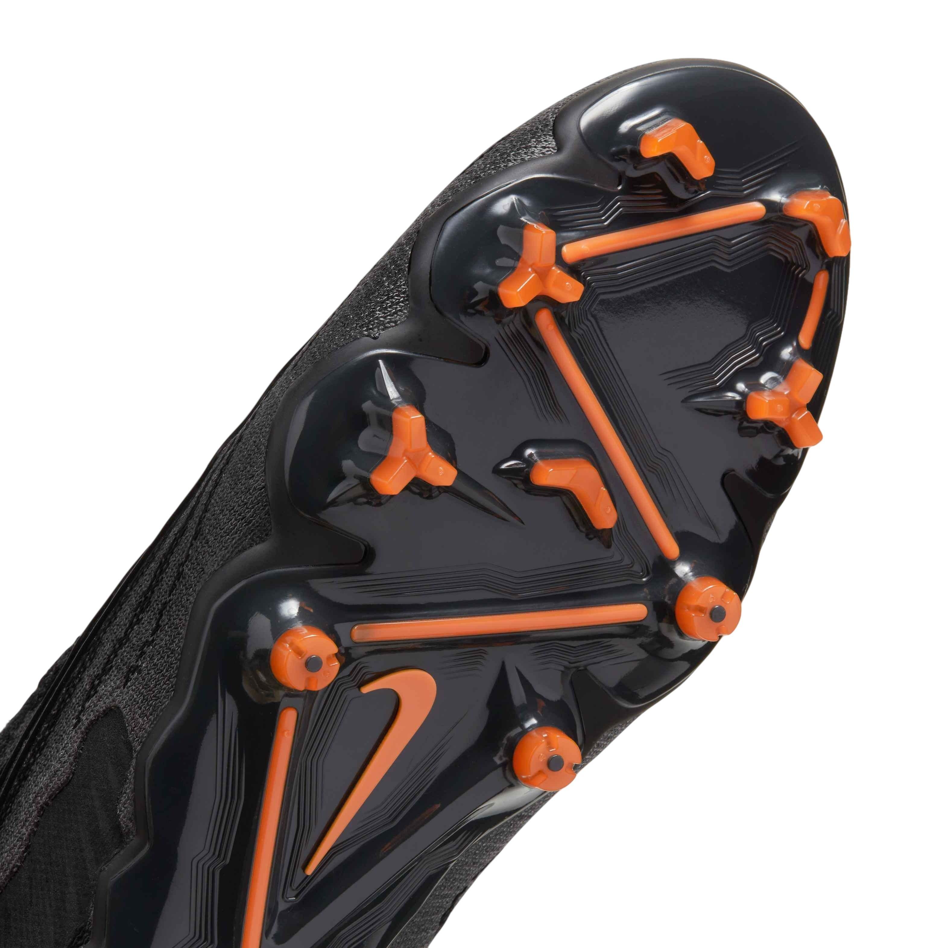 Nike Gripknit Phantom GX Elite Dynamic Fit FG "Black/Summit White/Smoke Grey" Men's Soccer Cleat - BLACK/WHITE/DK GREY Thumbnail View 10