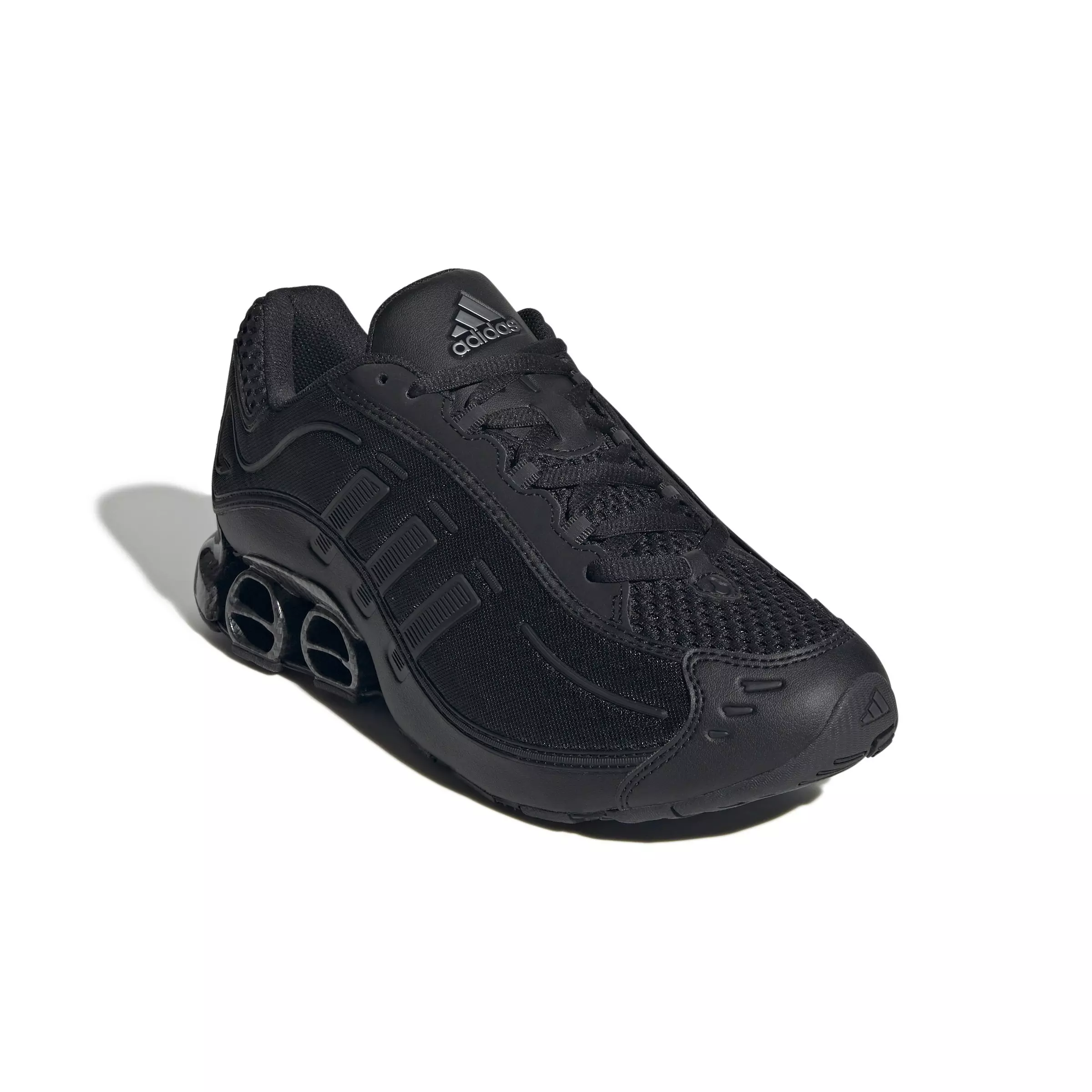 adidas Originals Megaride O1 "Core Black/Core Black/Iron Metallic" Unisex Shoe - BLACK/BLACK/IRON