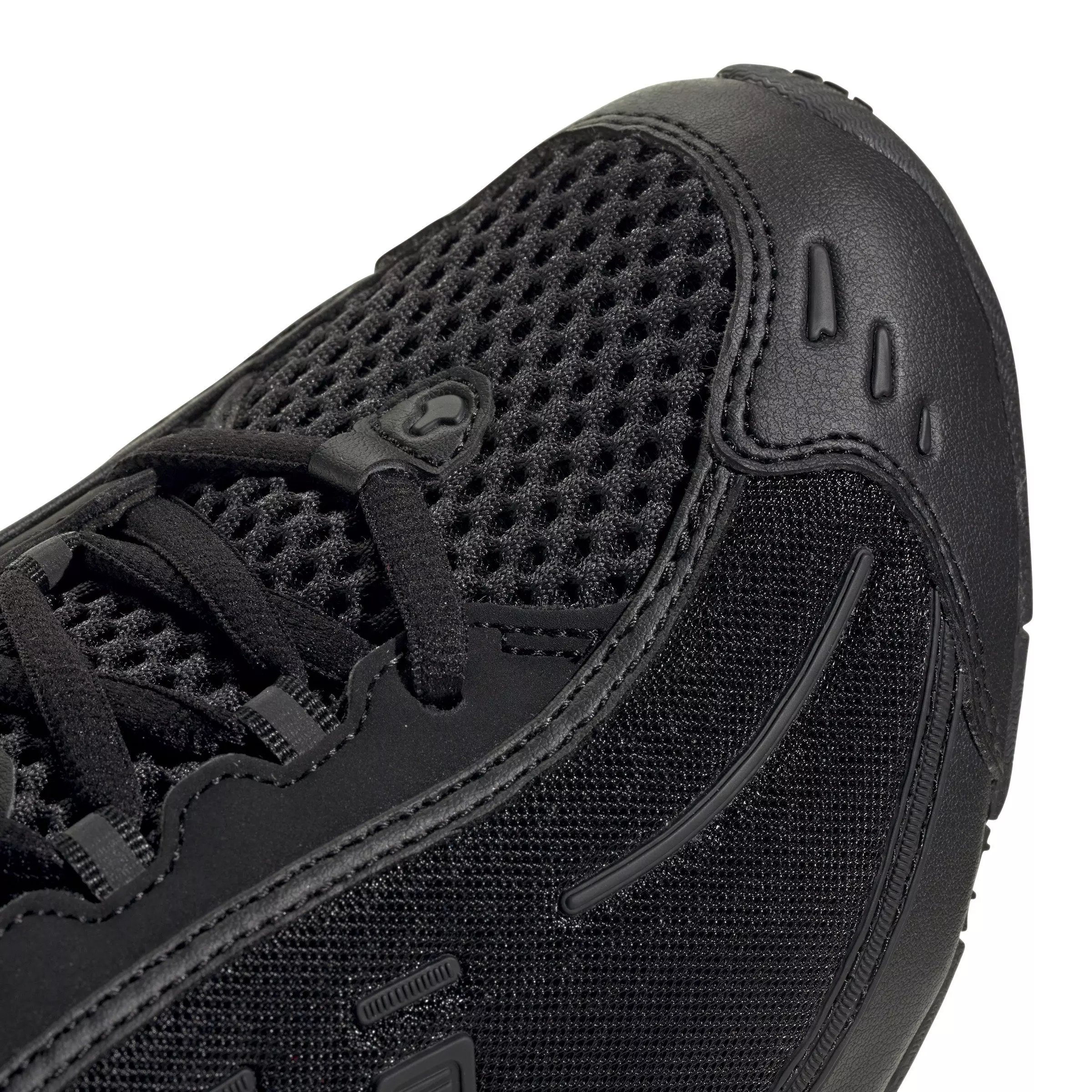 adidas Originals Megaride O1 "Core Black/Core Black/Iron Metallic" Unisex Shoe - BLACK/BLACK/IRON