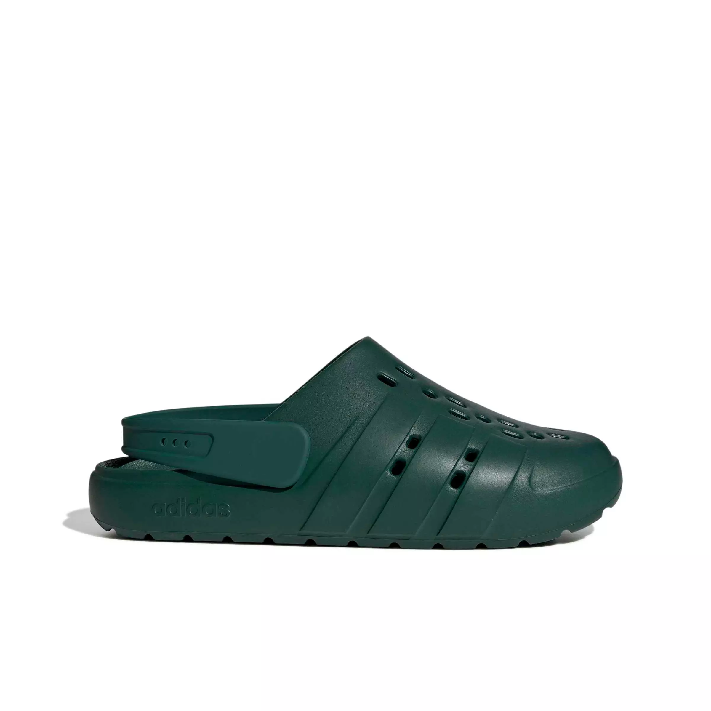adidas Adilette Clog 2.0 "Collegiate Green/Collegiate Green/Collegiate Green" Men's Shoe - GREEN/GREEN/GREEN