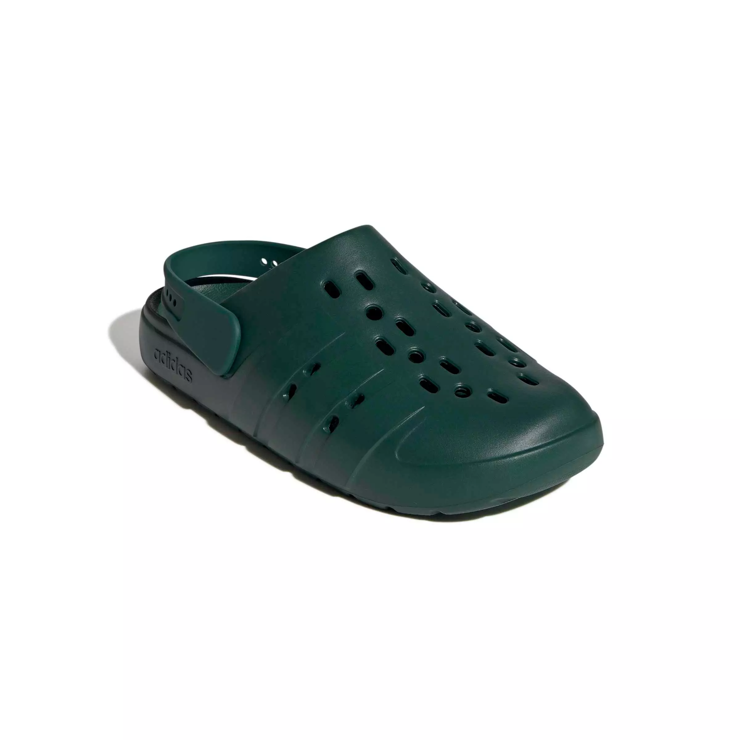 adidas Adilette Clog 2.0 "Collegiate Green/Collegiate Green/Collegiate Green" Men's Shoe - GREEN/GREEN/GREEN