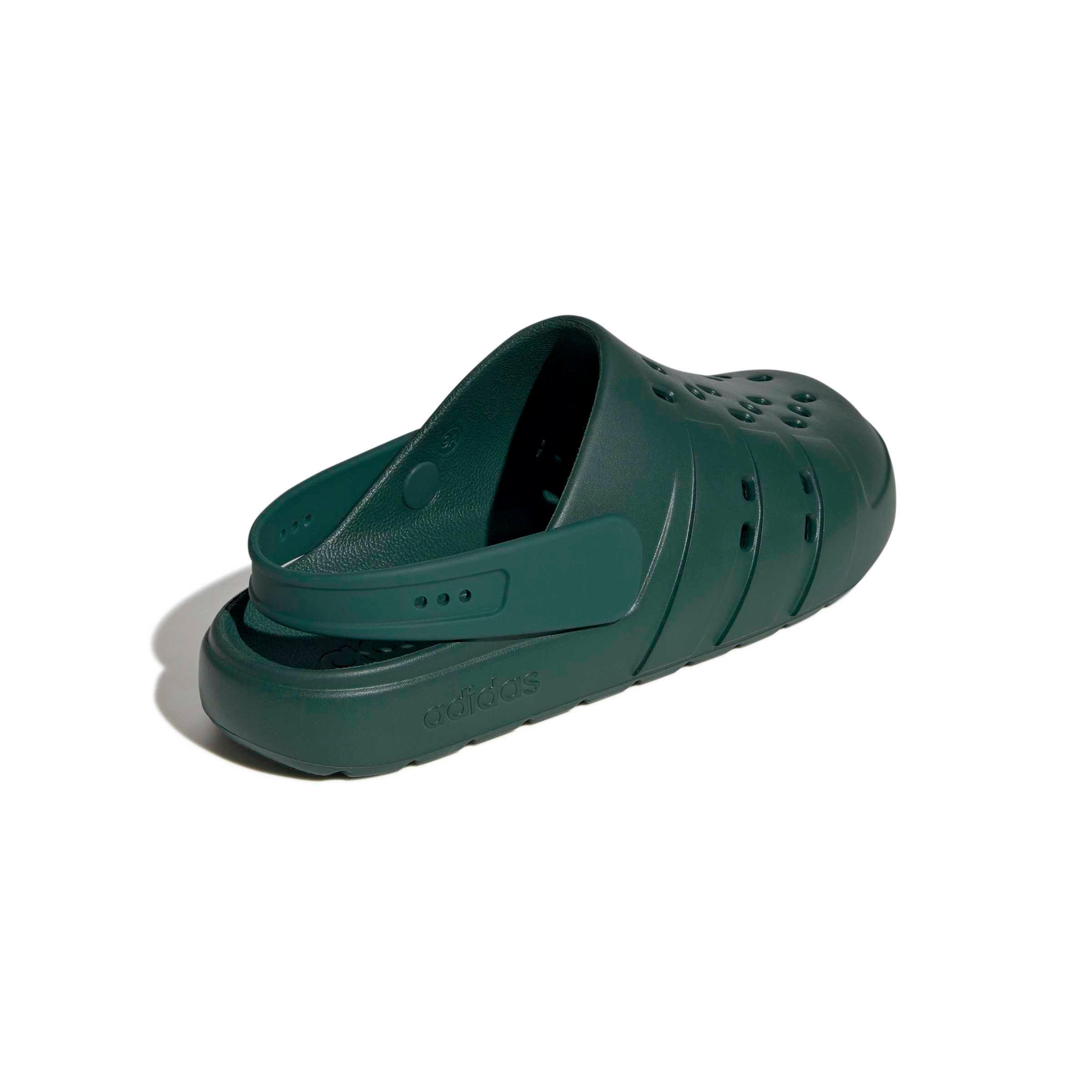 adidas Adilette Clog 2.0 "Collegiate Green/Collegiate Green/Collegiate Green" Men's Shoe - GREEN/GREEN/GREEN Thumbnail View 4