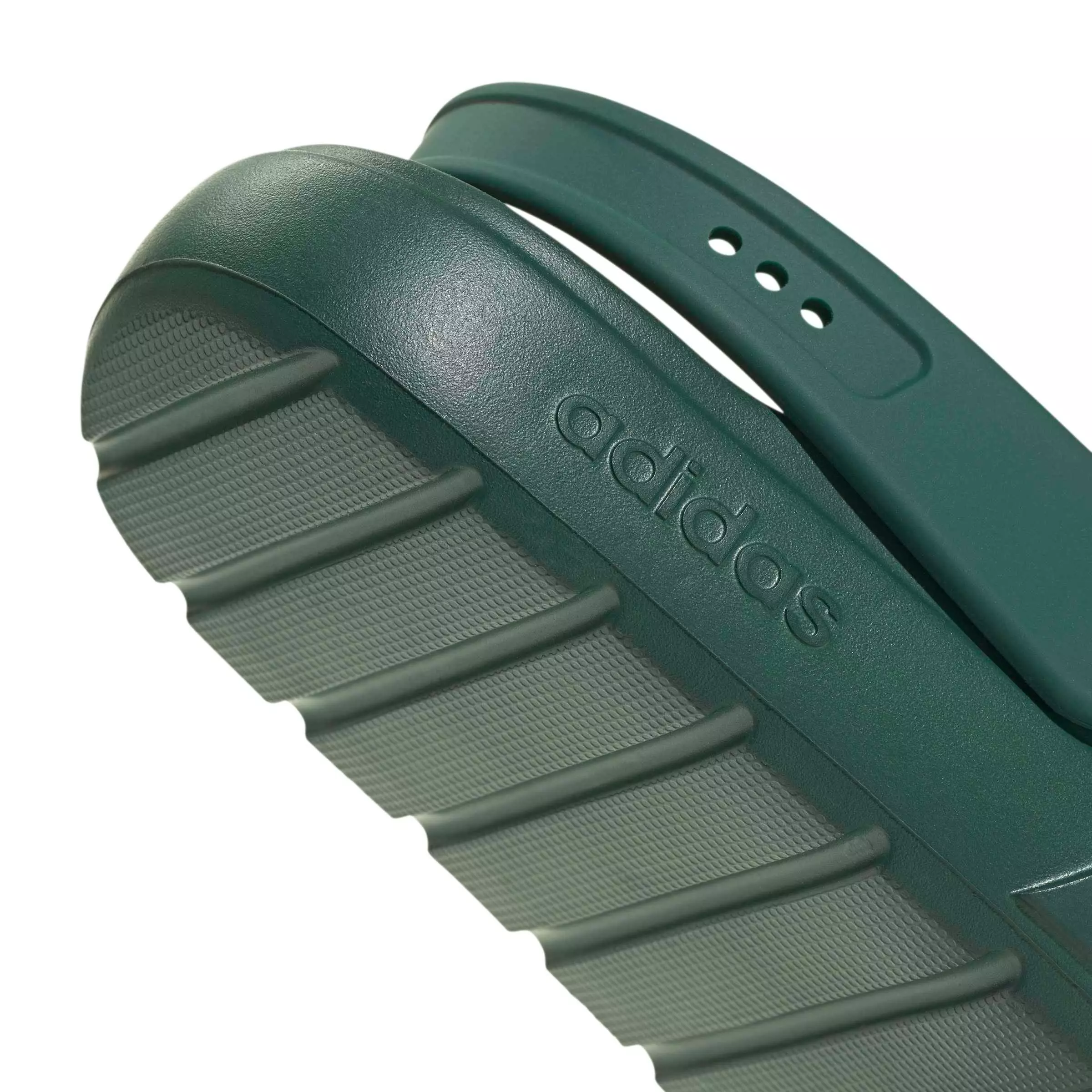 adidas Adilette Clog 2.0 "Collegiate Green/Collegiate Green/Collegiate Green" Men's Shoe - GREEN/GREEN/GREEN