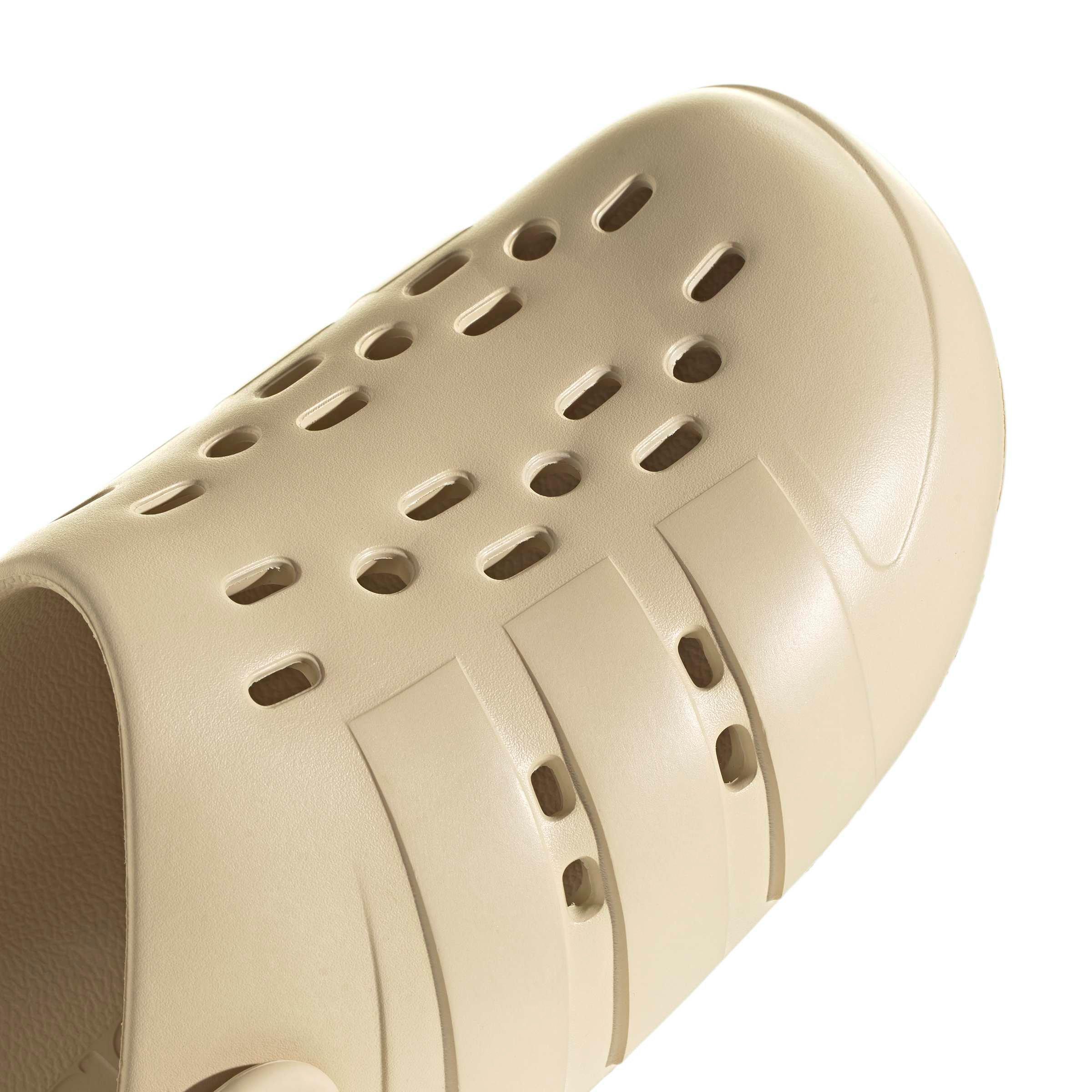 adidas Adilette Clog 2.0 "Crystal Linen/Crystal Linen/Crystal Linen" Men's Shoe - LINEN/LINEN/LINEN Thumbnail View 8