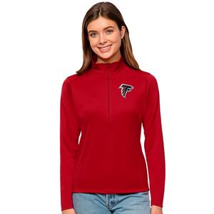 Antigua Women's Atlanta Falcons Tribute Quarter-Zip Pullover Jacket