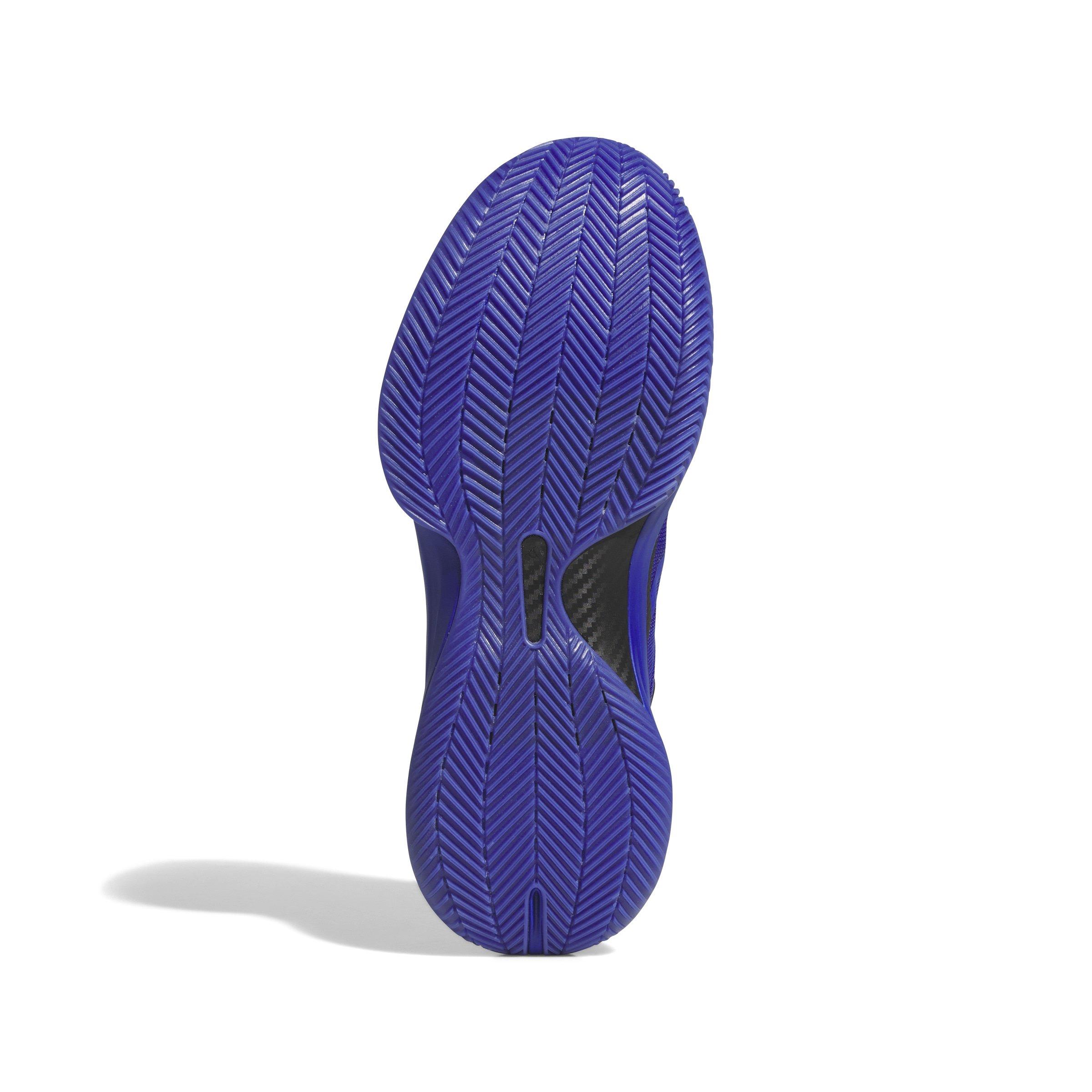 adidas Adizero Select 2.0 Low "Lucid Blue/Core Black/Zero Metallic" Unisex Basketball Shoe - BLUE/BLACK/ZERO Thumbnail View 6