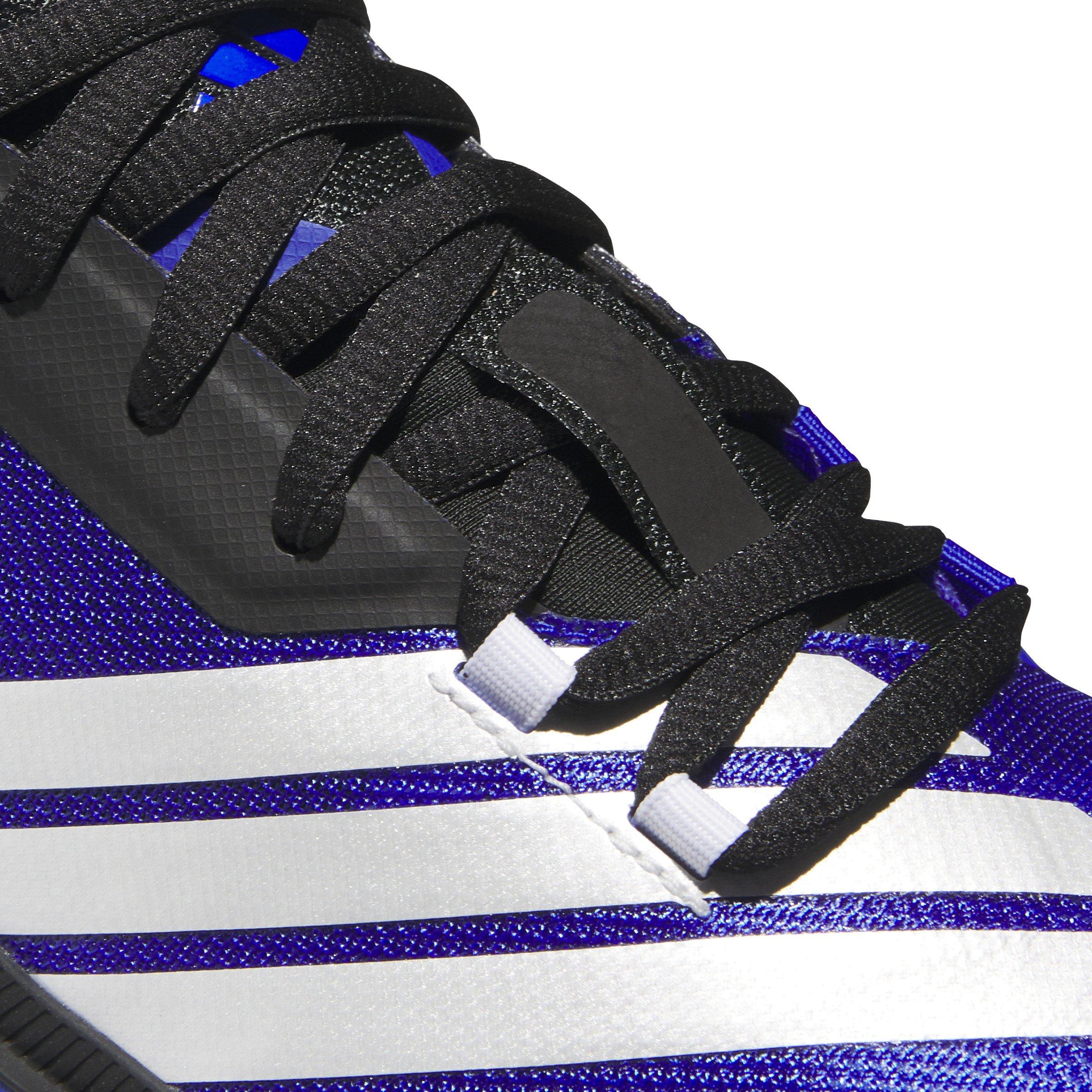 adidas Adizero Select 2.0 Low "Lucid Blue/Core Black/Zero Metallic" Unisex Basketball Shoe - BLUE/BLACK/ZERO Thumbnail View 8