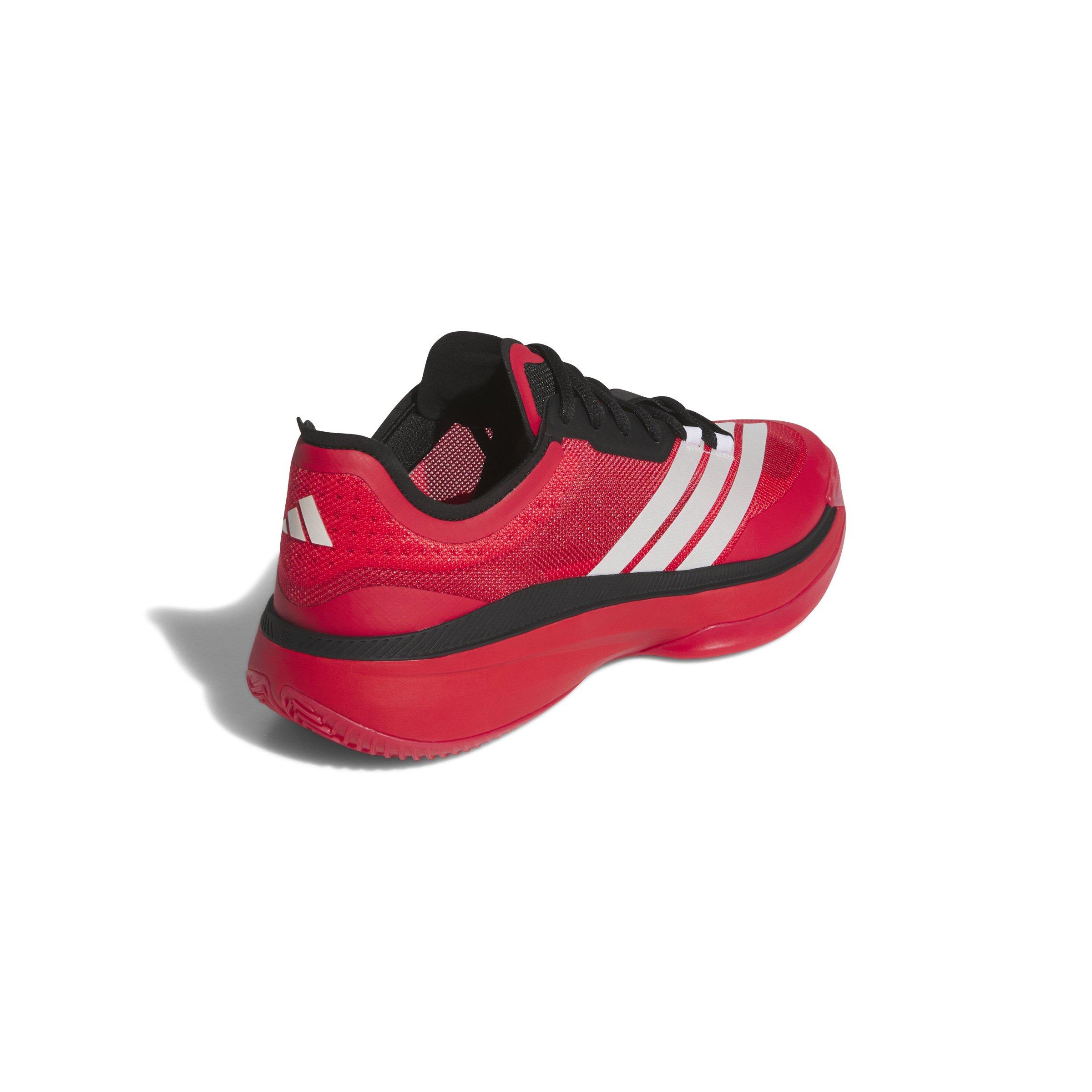 adidas Adizero Select 2.0 Low "Pure Ruby/Core Black/Zero Metallic" Unisex Basketball Shoe - RUBY/BLACK/ZERO Thumbnail View 4
