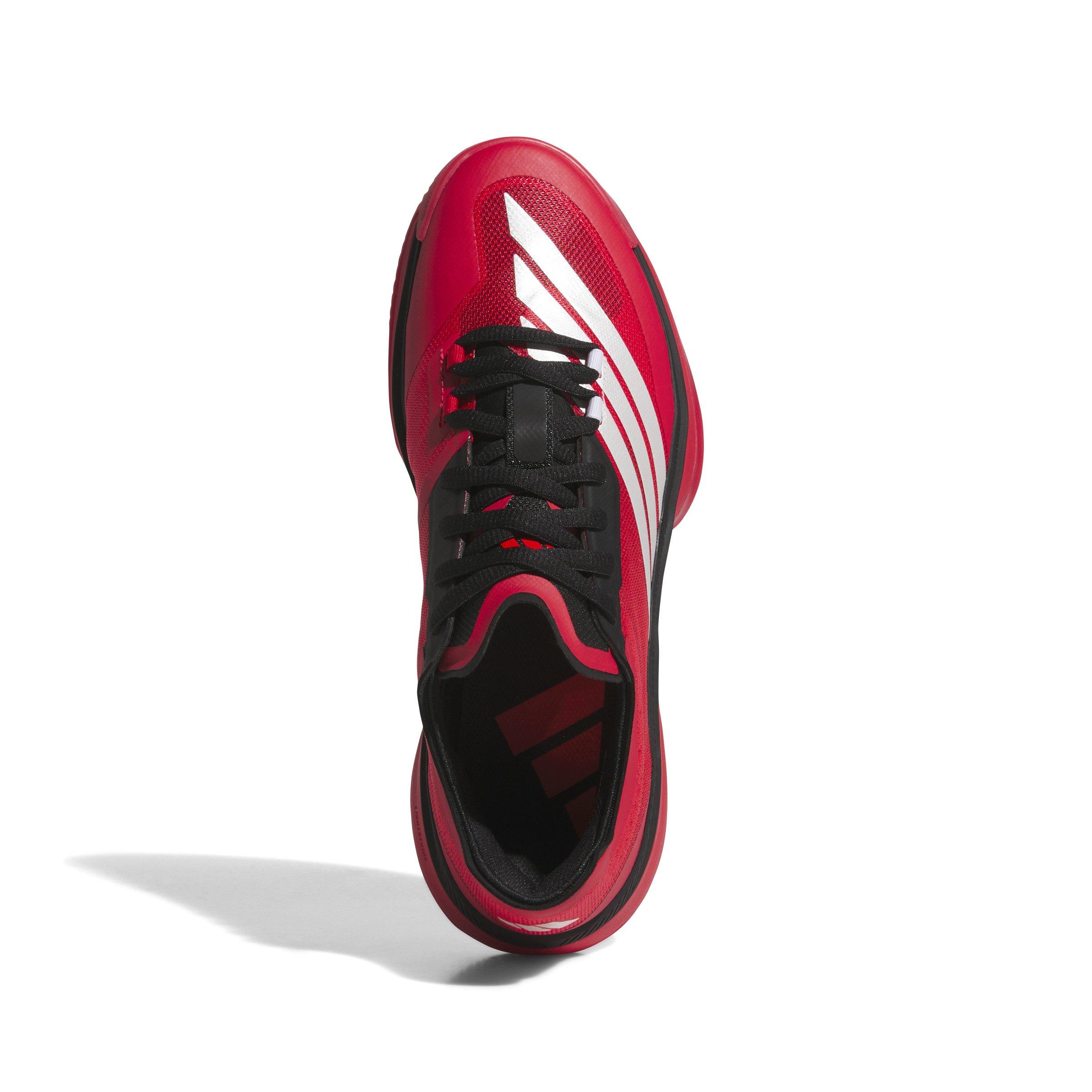 adidas Adizero Select 2.0 Low "Pure Ruby/Core Black/Zero Metallic" Unisex Basketball Shoe - RUBY/BLACK/ZERO Thumbnail View 5