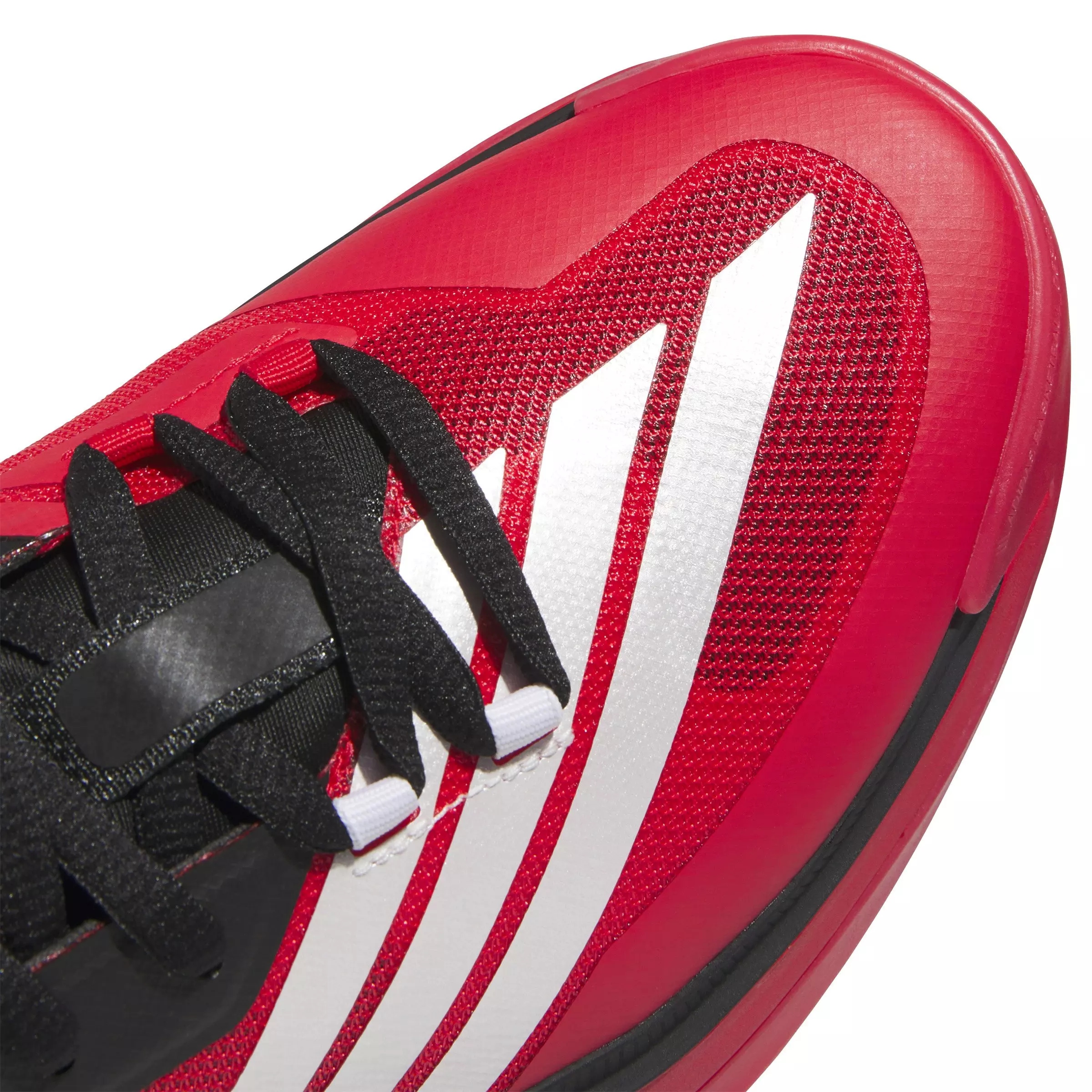 adidas Adizero Select 2.0 Low "Pure Ruby/Core Black/Zero Metallic" Unisex Basketball Shoe - RUBY/BLACK/ZERO