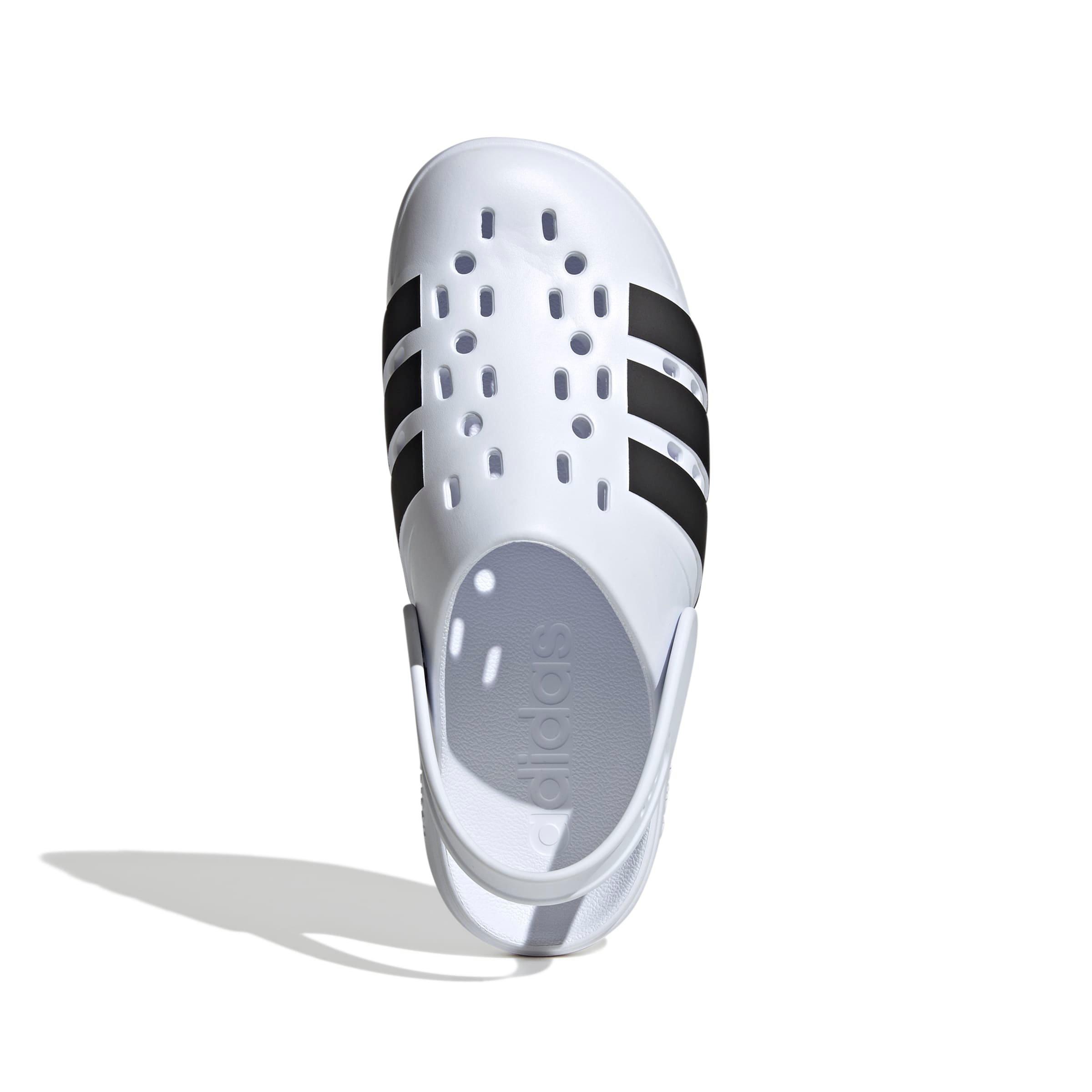 adidas Adilette Clog 2.0 "Ftwr White/Core Black/Ftwr White" Men's Shoe - WHITE/BLACK/WHITE Thumbnail View 5