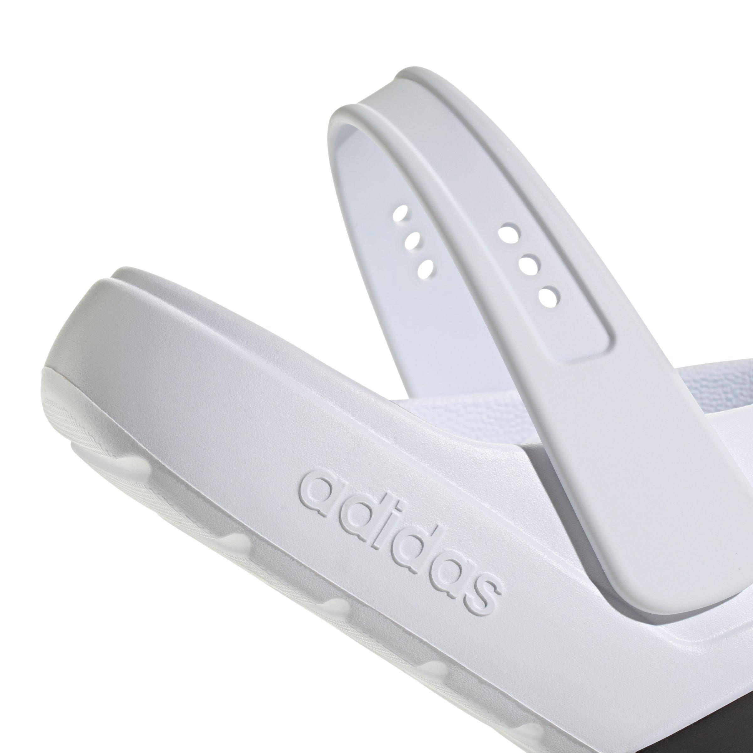 adidas Adilette Clog 2.0 "Ftwr White/Core Black/Ftwr White" Men's Shoe - WHITE/BLACK/WHITE Thumbnail View 8