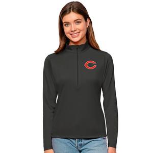 Antigua Women's Chicago Bears C Tribute Quarter-Zip Pullover Jacket
