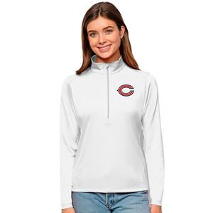 Antigua Women's Chicago Bears C Tribute Quarter-Zip Pullover Jacket