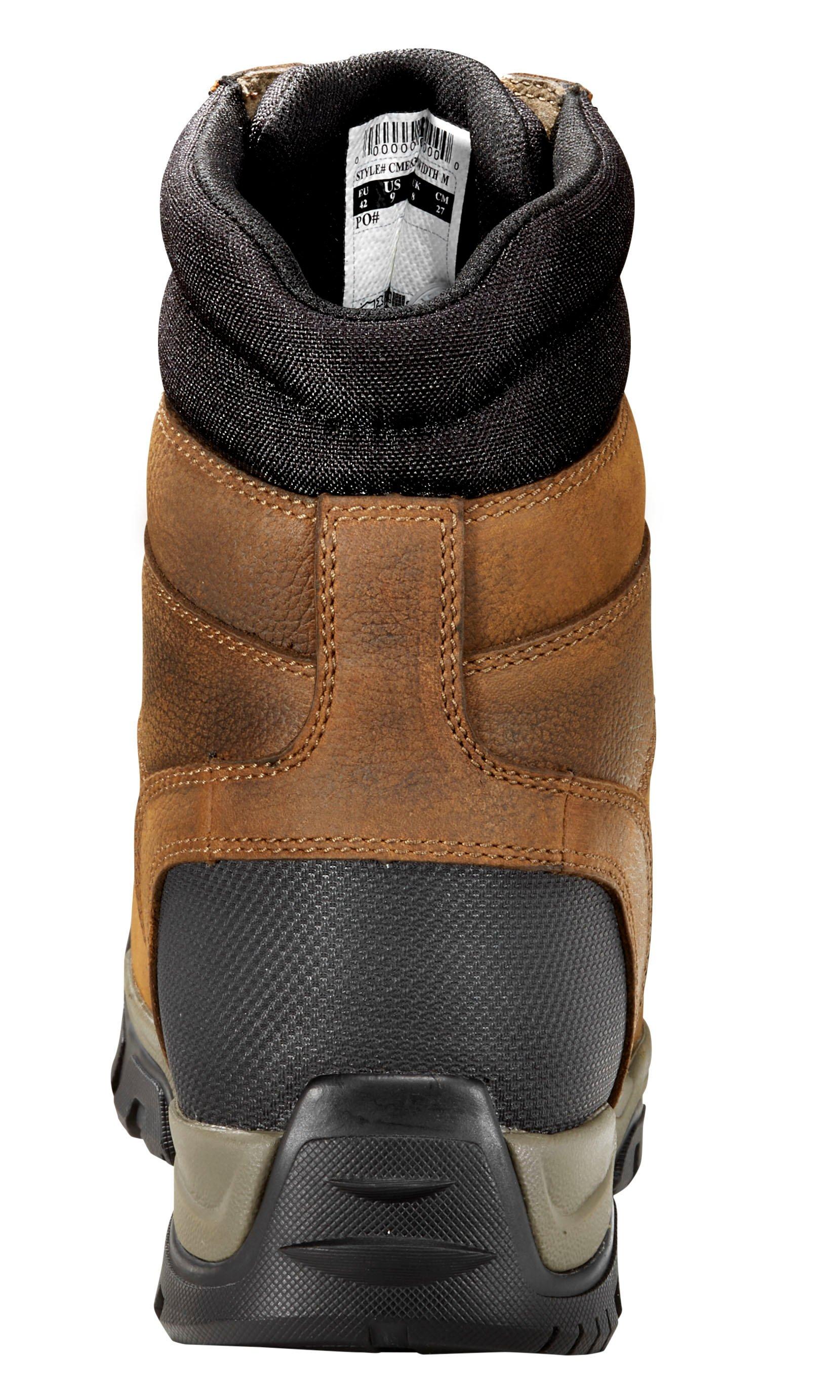 Carhartt Ground Force 8" Soft Toe Insulated "Brown Oil Tanned" Men's Wide Work Boot - BROWN Thumbnail View 6