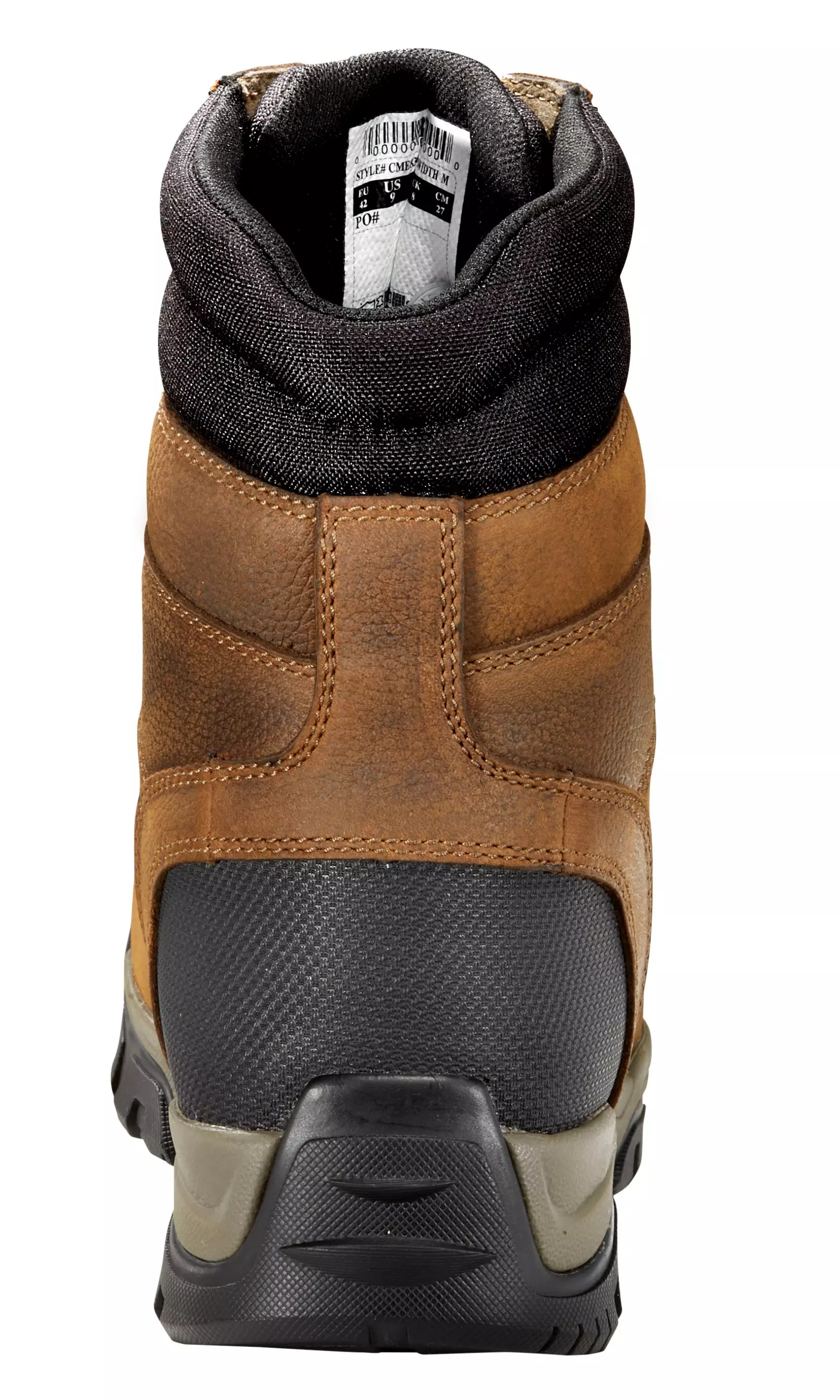 Carhartt Ground Force 8" Soft Toe Insulated "Brown Oil Tanned" Men's Wide Work Boot - BROWN