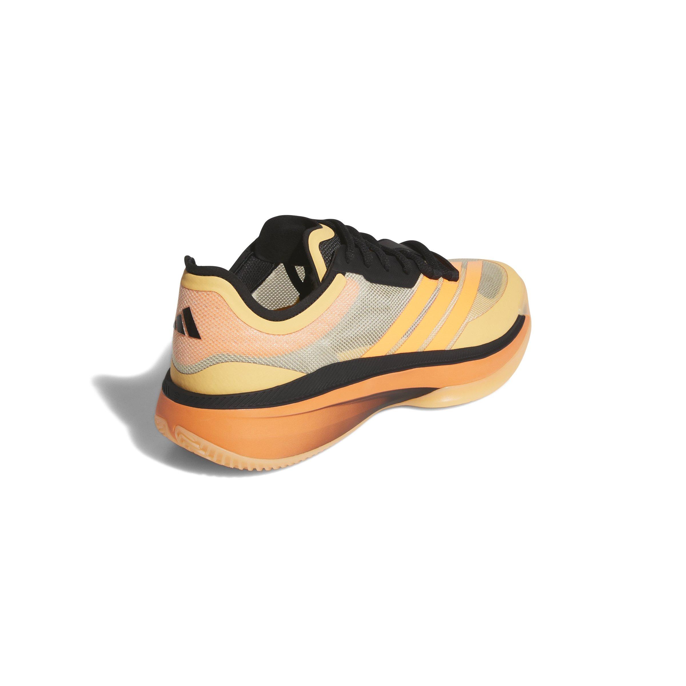 adidas Adizero Select 2.0 Low "Orange Tint/Core Black/Screaming Orange" Unisex Basketball Shoe - ORANGE/BLACK/ORANGE Thumbnail View 4