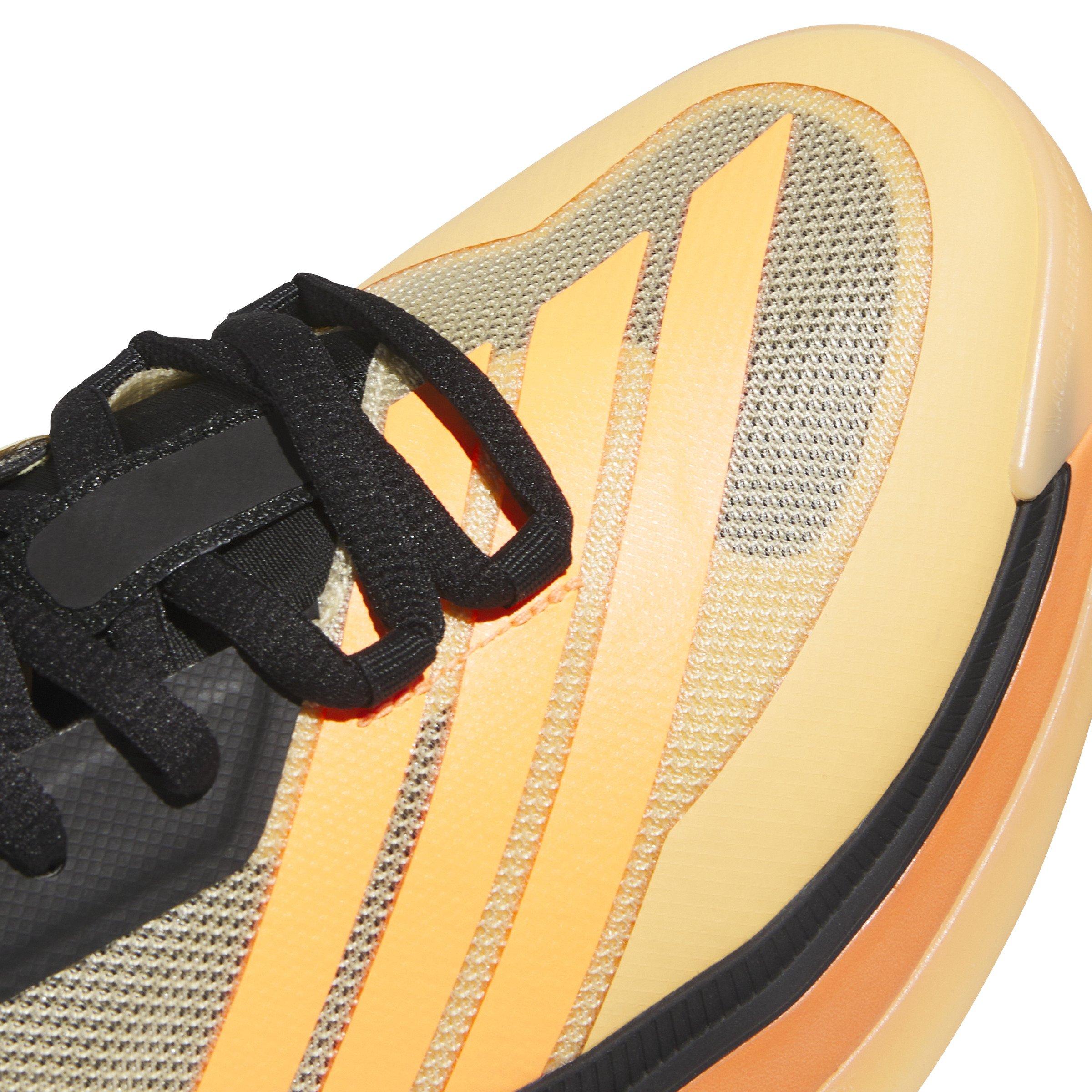 adidas Adizero Select 2.0 Low "Orange Tint/Core Black/Screaming Orange" Unisex Basketball Shoe - ORANGE/BLACK/ORANGE Thumbnail View 8