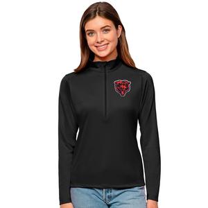 Antigua Women's Chicago Bears Bear Tribute Quarter-Zip Pullover Jacket