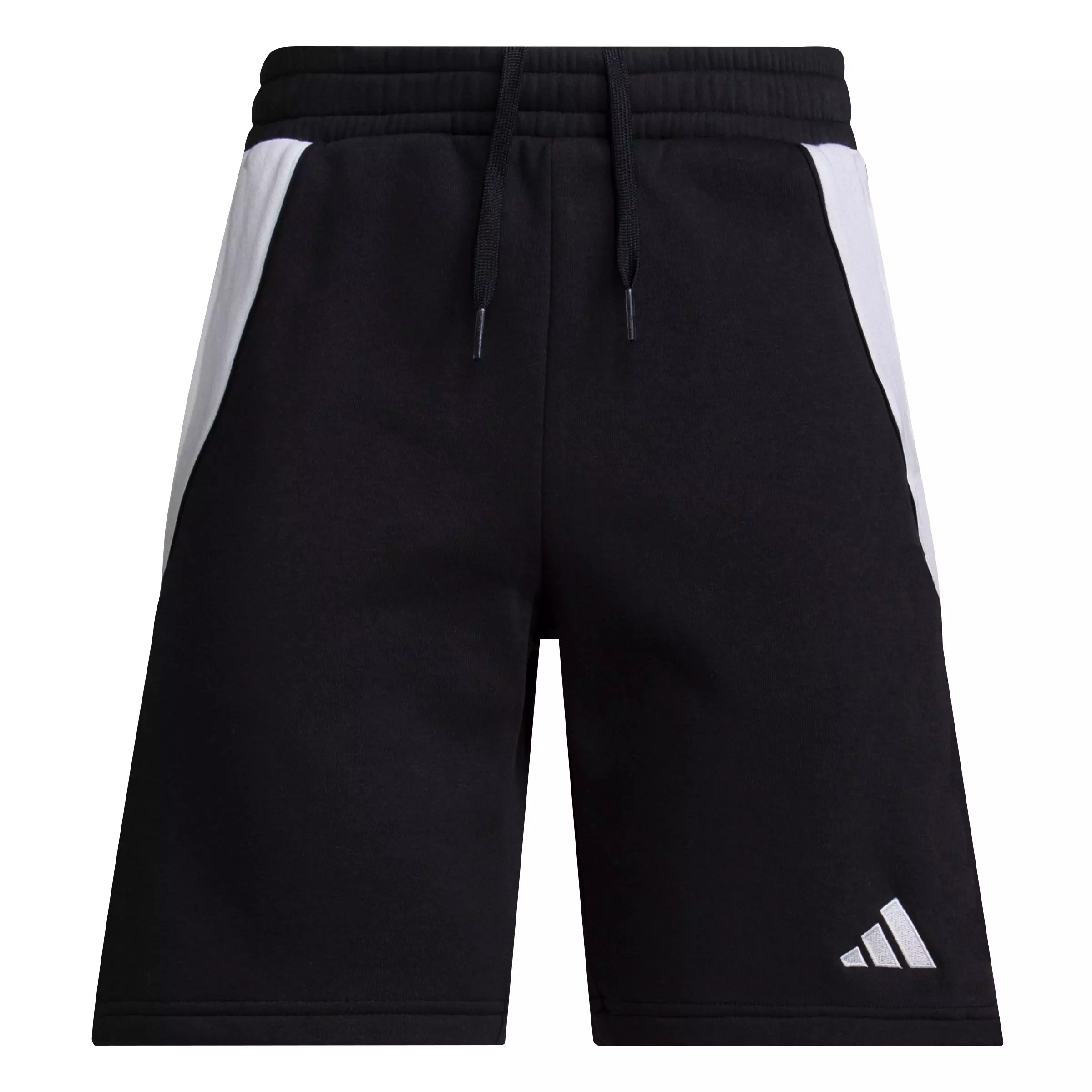 adidas Big Kids' Tiro 24 Soccer Sweat Shorts -Black/White - BLACK/WHITE