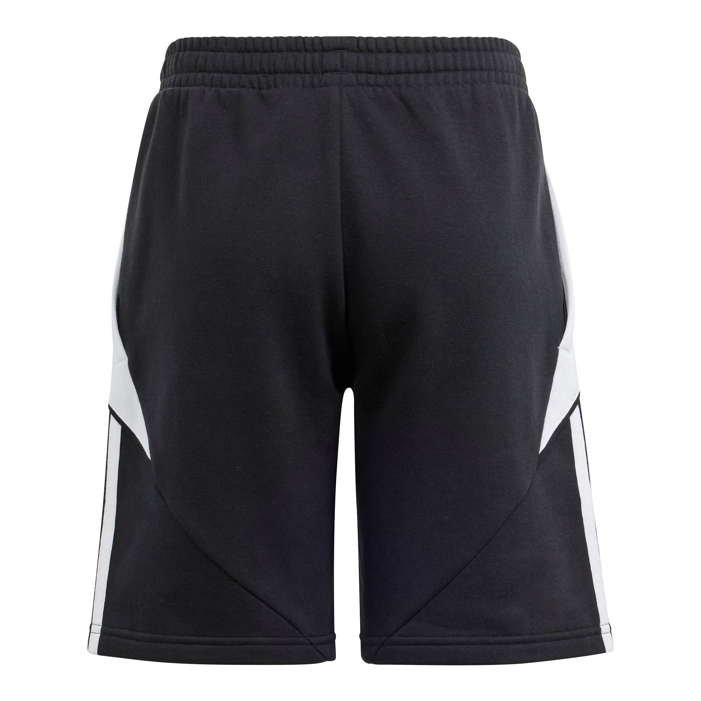 adidas Tiro 24 Soccer Big Kids' Black/White Sweat Shorts