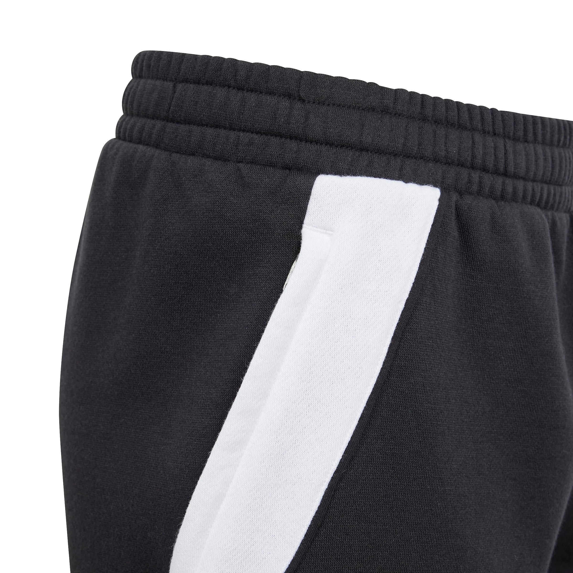 adidas Tiro 24 Soccer Big Kids' Black/White Sweat Shorts