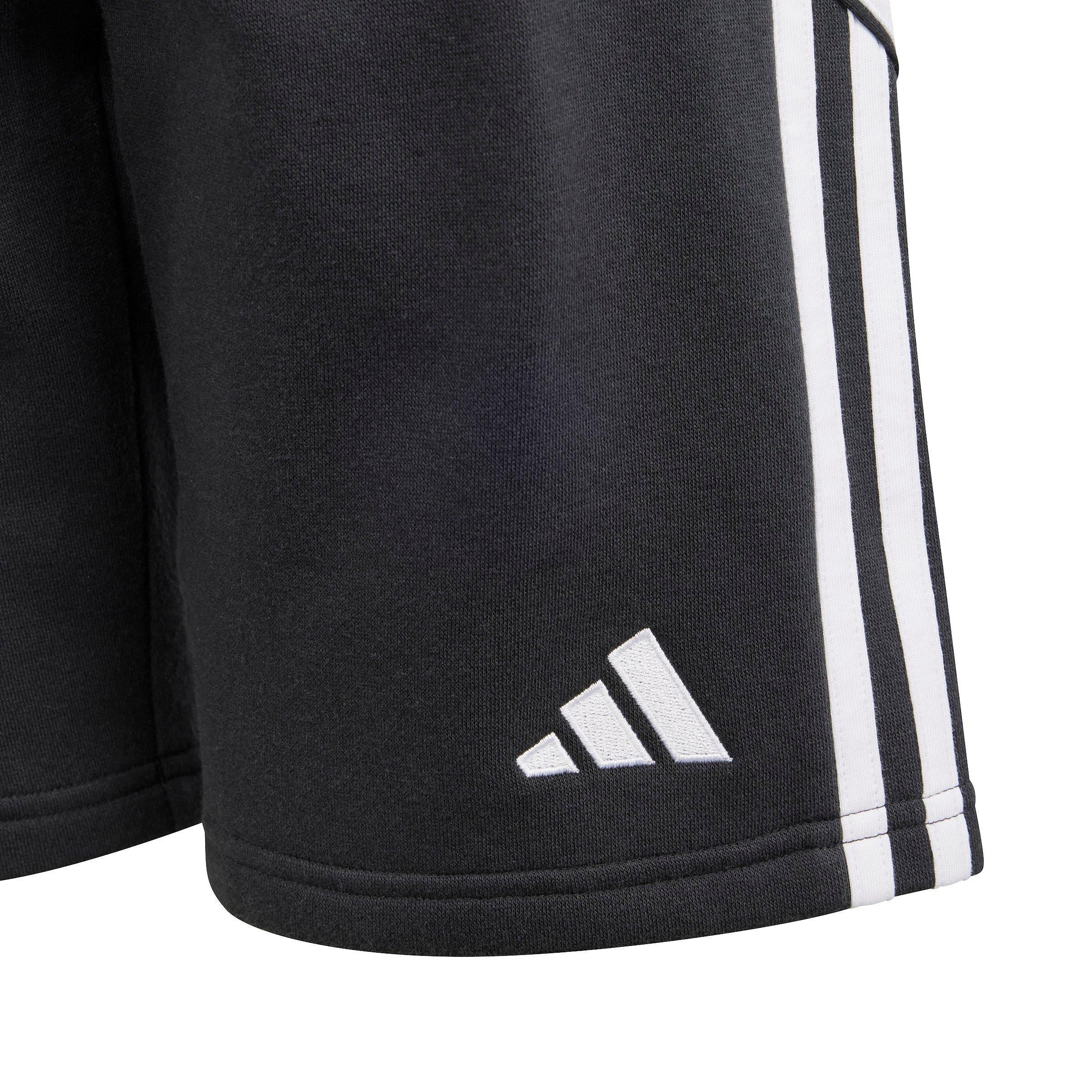 adidas Tiro 24 Soccer Big Kids' Black/White Sweat Shorts
