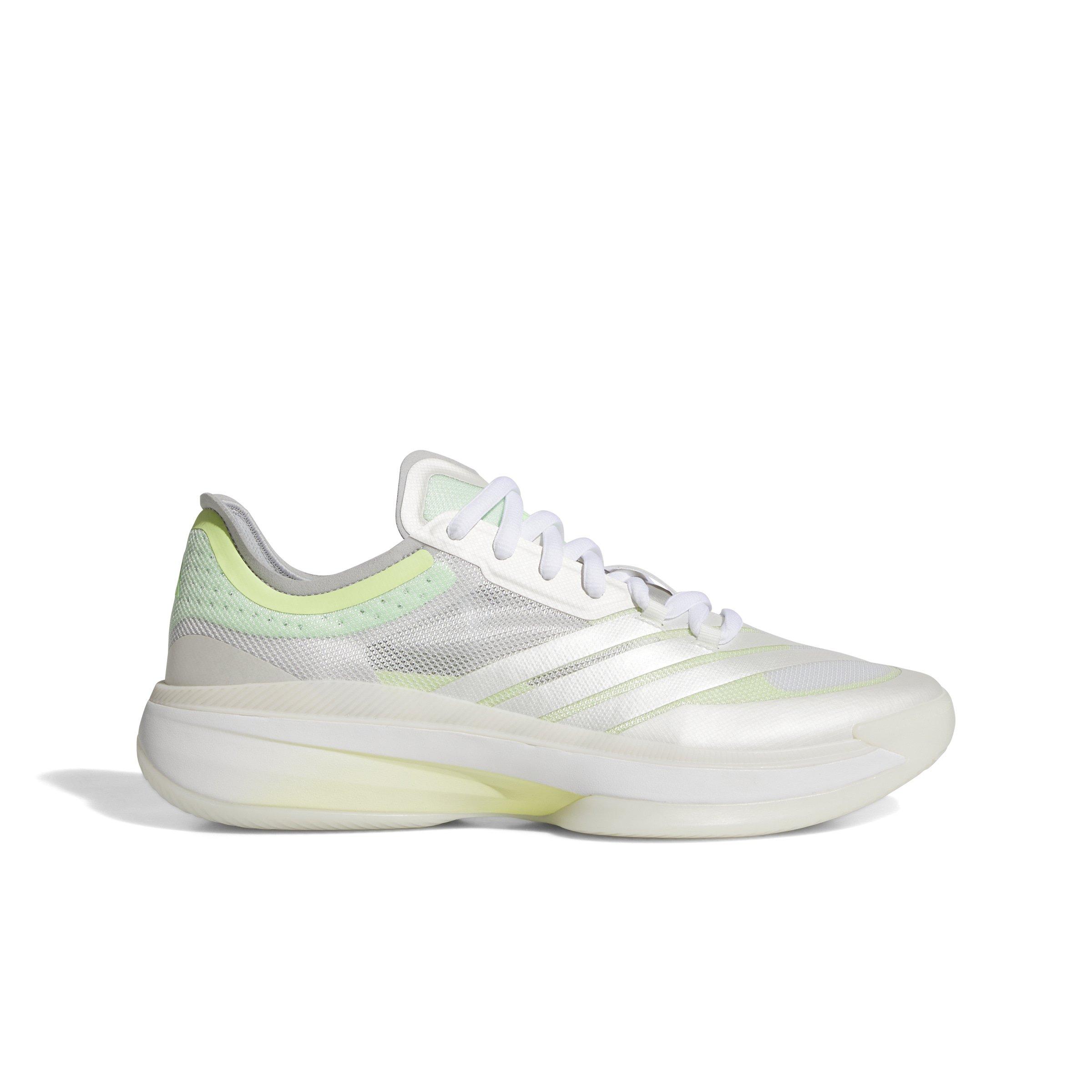 adidas Adizero Select 2.0 Low "Zero Metallic/Grey Two/Lime Burst" Unisex Basketball Shoe - ZERO/GREY/LIME Thumbnail View 1