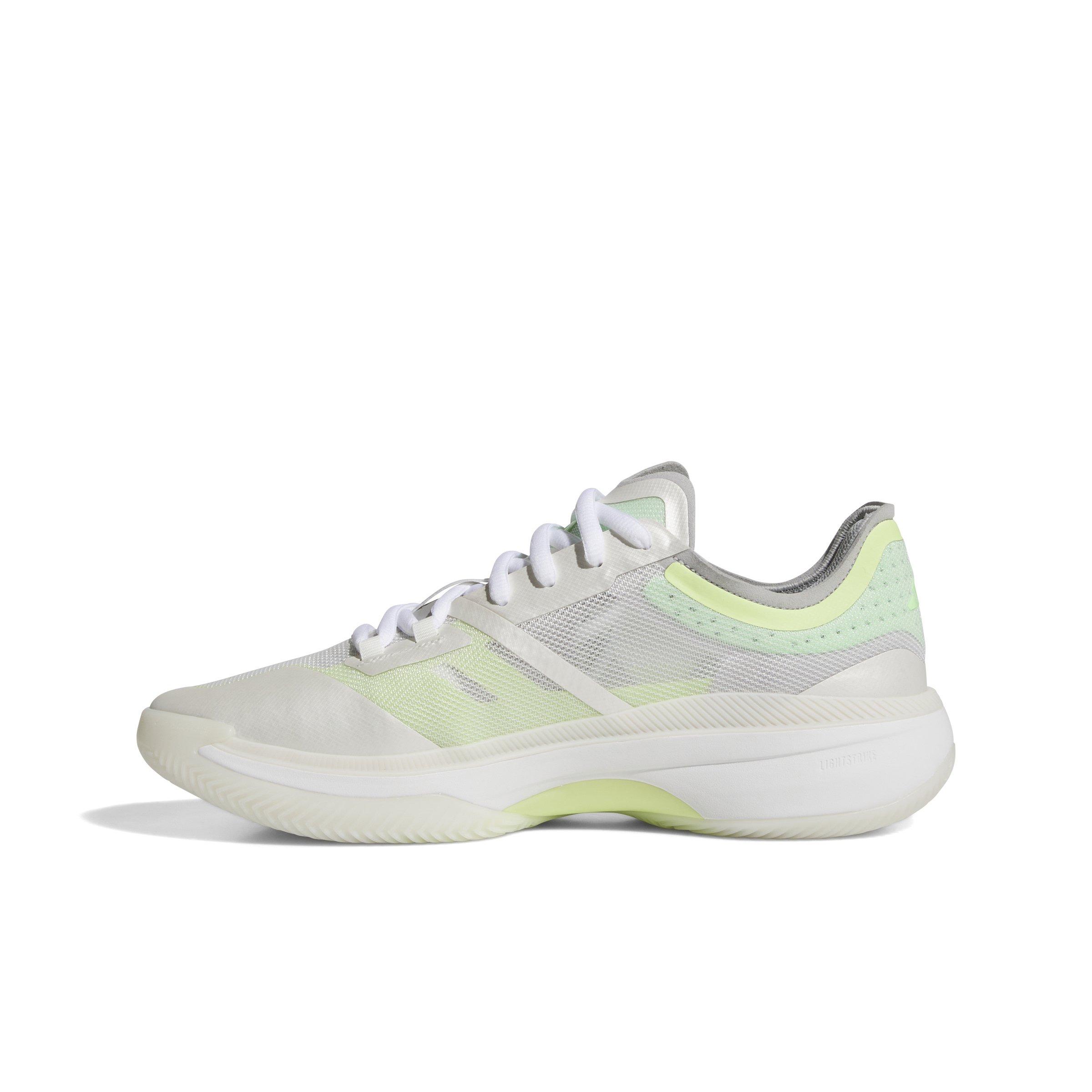 adidas Adizero Select 2.0 Low "Zero Metallic/Grey Two/Lime Burst" Unisex Basketball Shoe - ZERO/GREY/LIME Thumbnail View 2