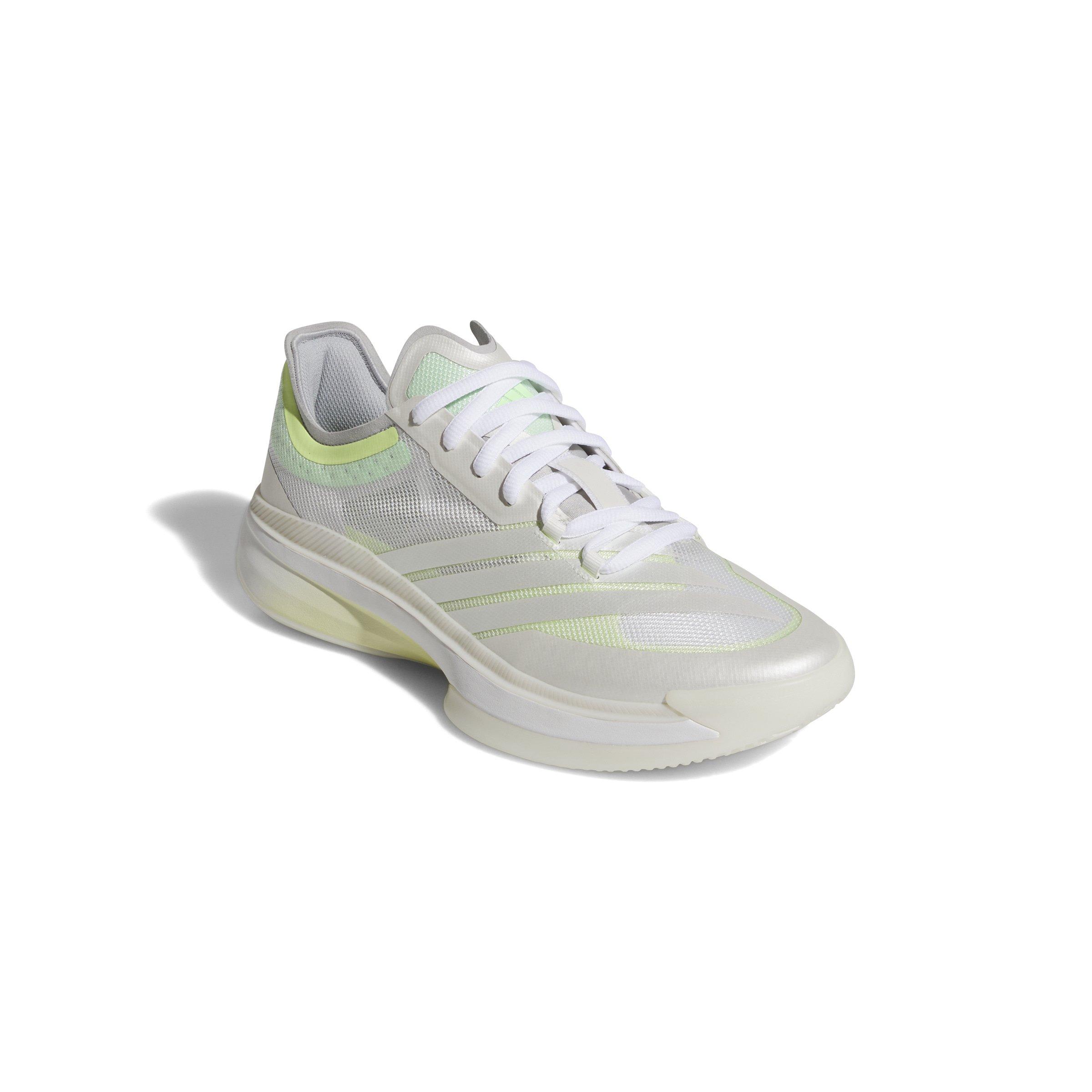 adidas Adizero Select 2.0 Low "Zero Metallic/Grey Two/Lime Burst" Unisex Basketball Shoe - ZERO/GREY/LIME Thumbnail View 3