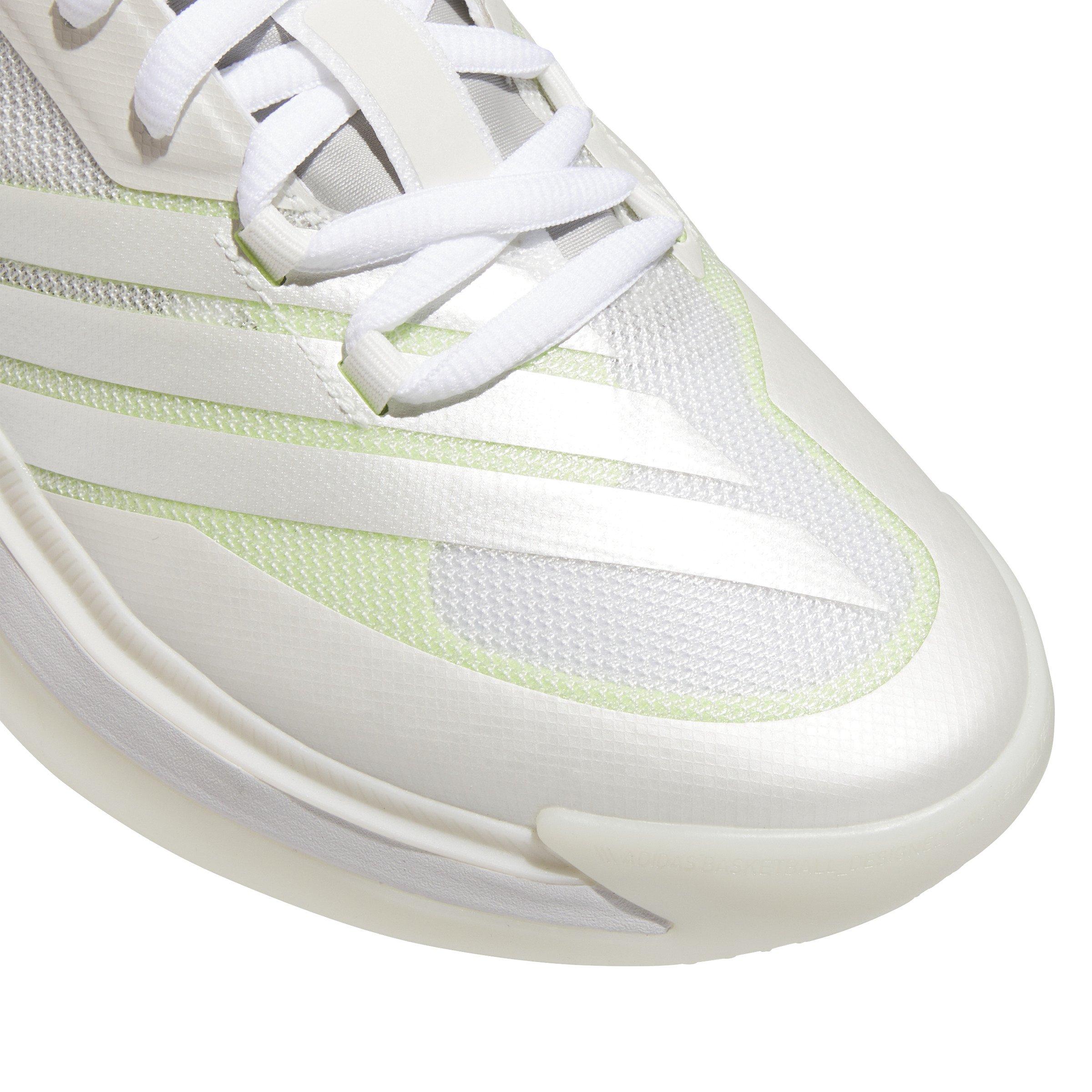 adidas Adizero Select 2.0 Low "Zero Metallic/Grey Two/Lime Burst" Unisex Basketball Shoe - ZERO/GREY/LIME Thumbnail View 8