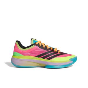 adidas Adizero Select 2.0 Low "Lucid Pink/Powder Plum/Preloved Lime" Unisex Basketball Shoe