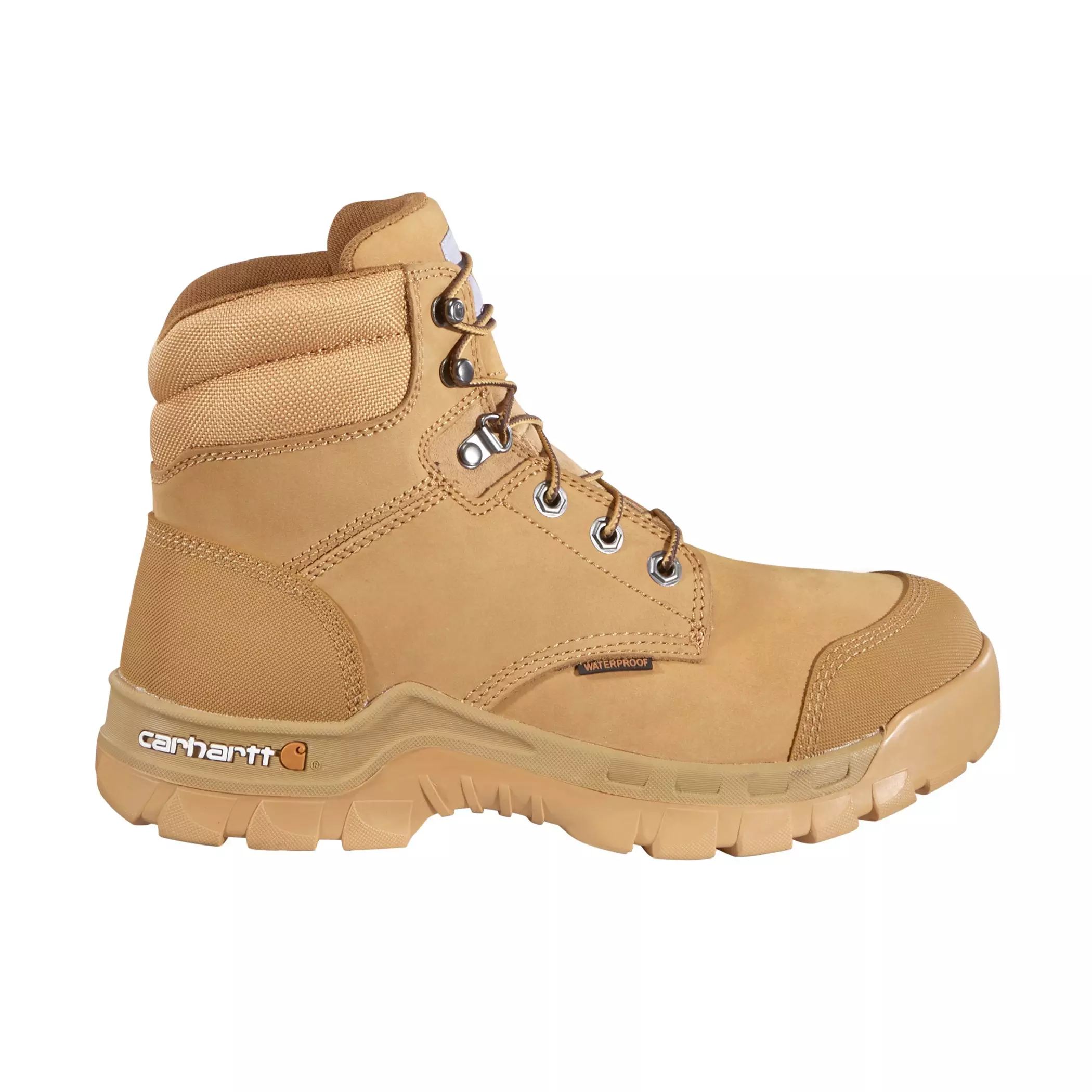 Carhartt Rugged Flex Waterproof 6" Soft Toe "Wheat" Men's Wide Work Boot - WHEAT