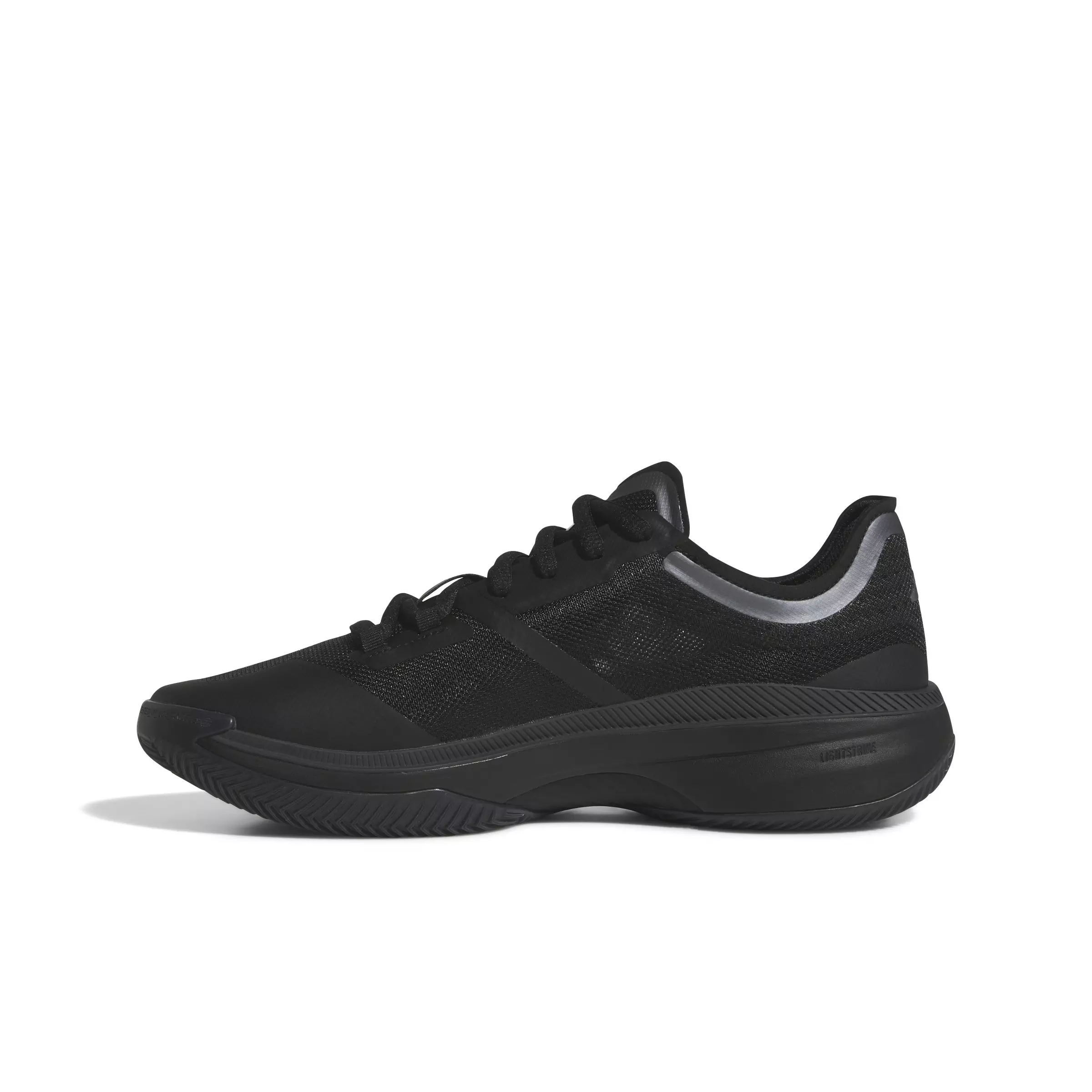 adidas Adizero Select 2.0 Low "Core Black/Iron Metallic/Carbon" Unisex Basketball Shoe - BLACK/IRON/CARBON