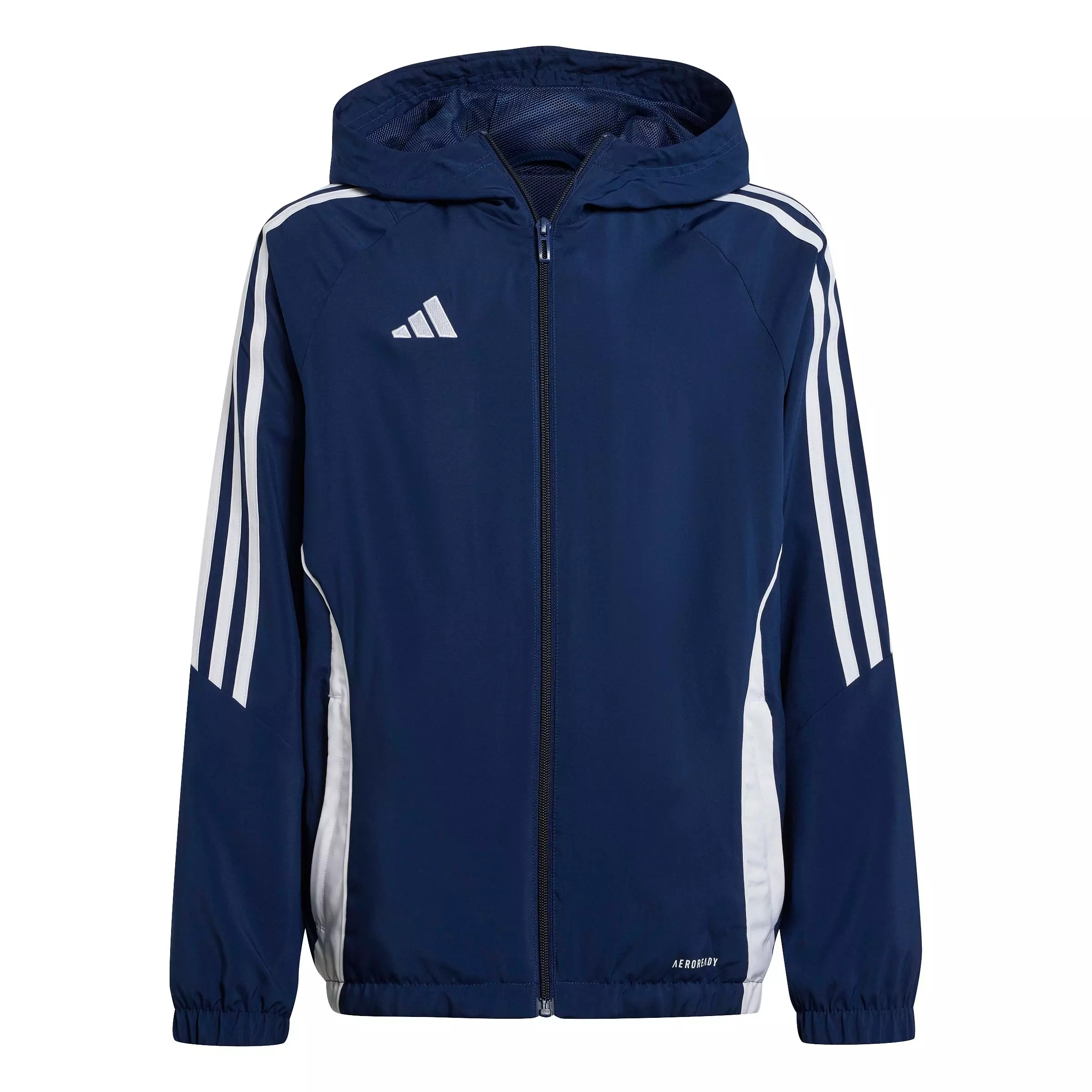 adidas Big Kids' Tiro 24 Soccer Windbreaker -Blue - BLUE