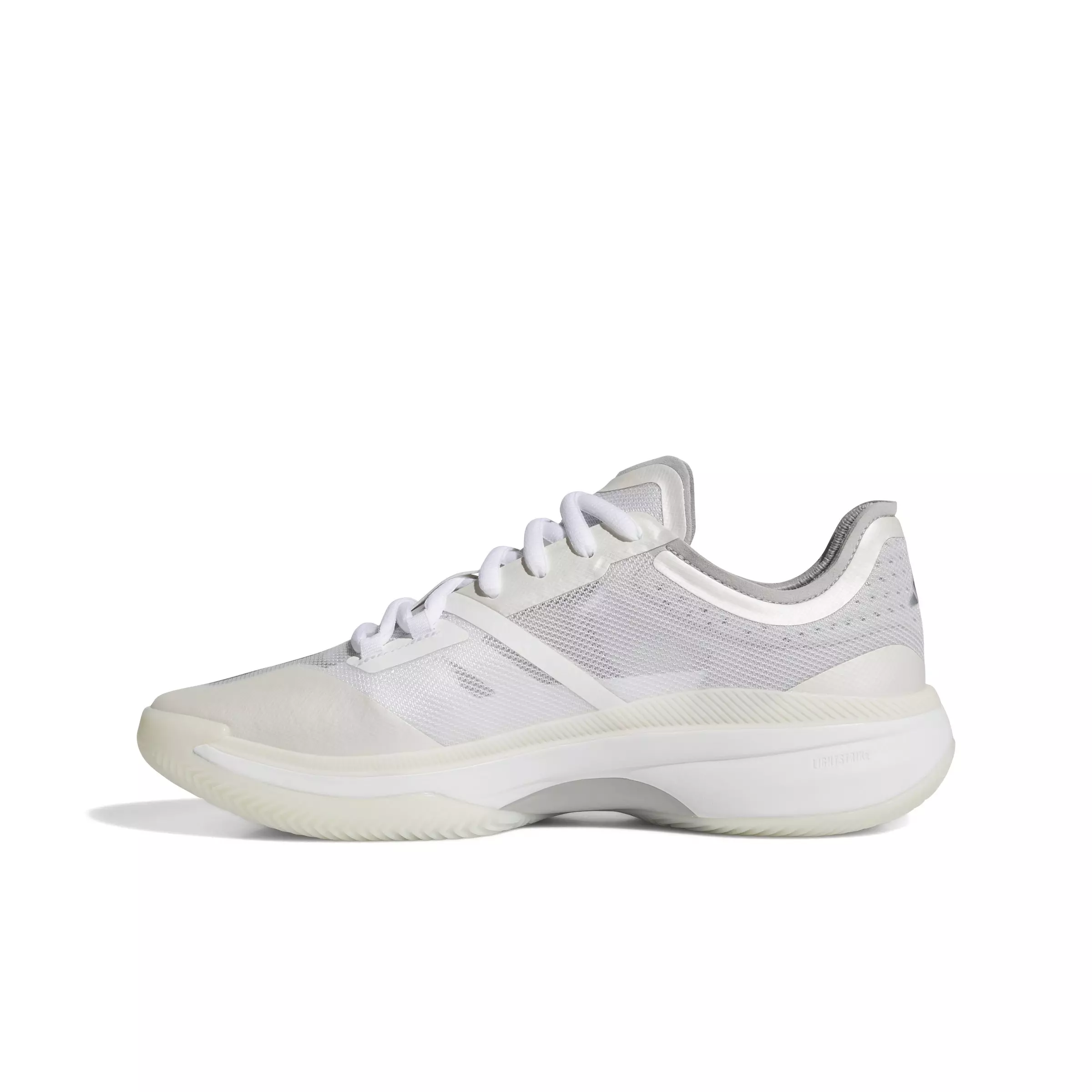 adidas Adizero Select 2.0 Low "Ftwr White/Silver Metallic/Grey Two" Unisex Basketball Shoe - WHITE/SILVER/GREY
